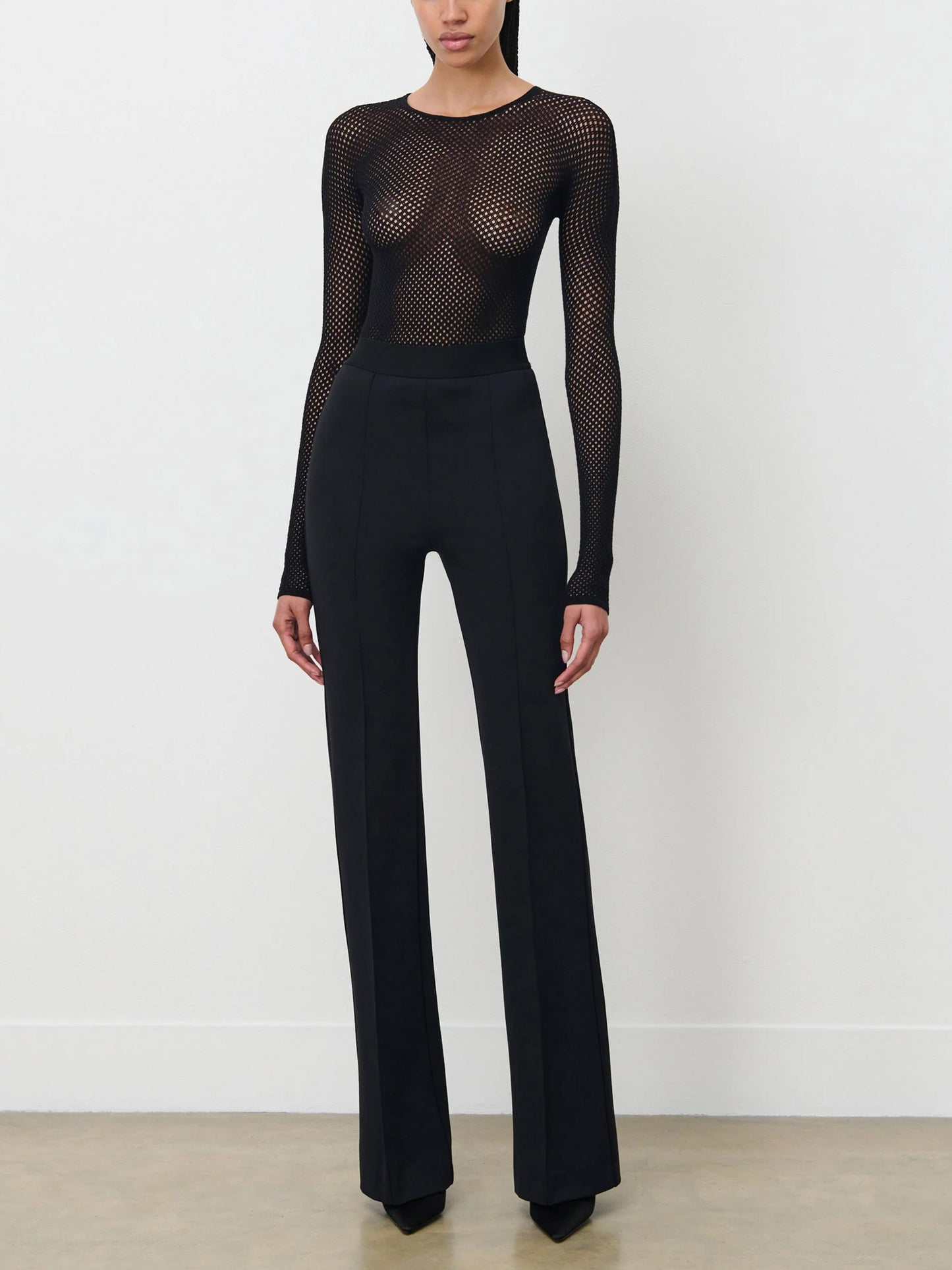 WARDROBE.NYC - RHW Schlaghose aus Stretch-Stoff