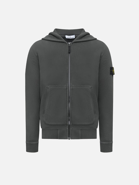 STONE ISLAND - Kapuzenjacke mit Logo-Patch für Herren