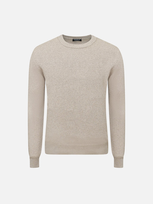 DONDUP - Pullover aus Kaschmir und Seide für Herren Beige