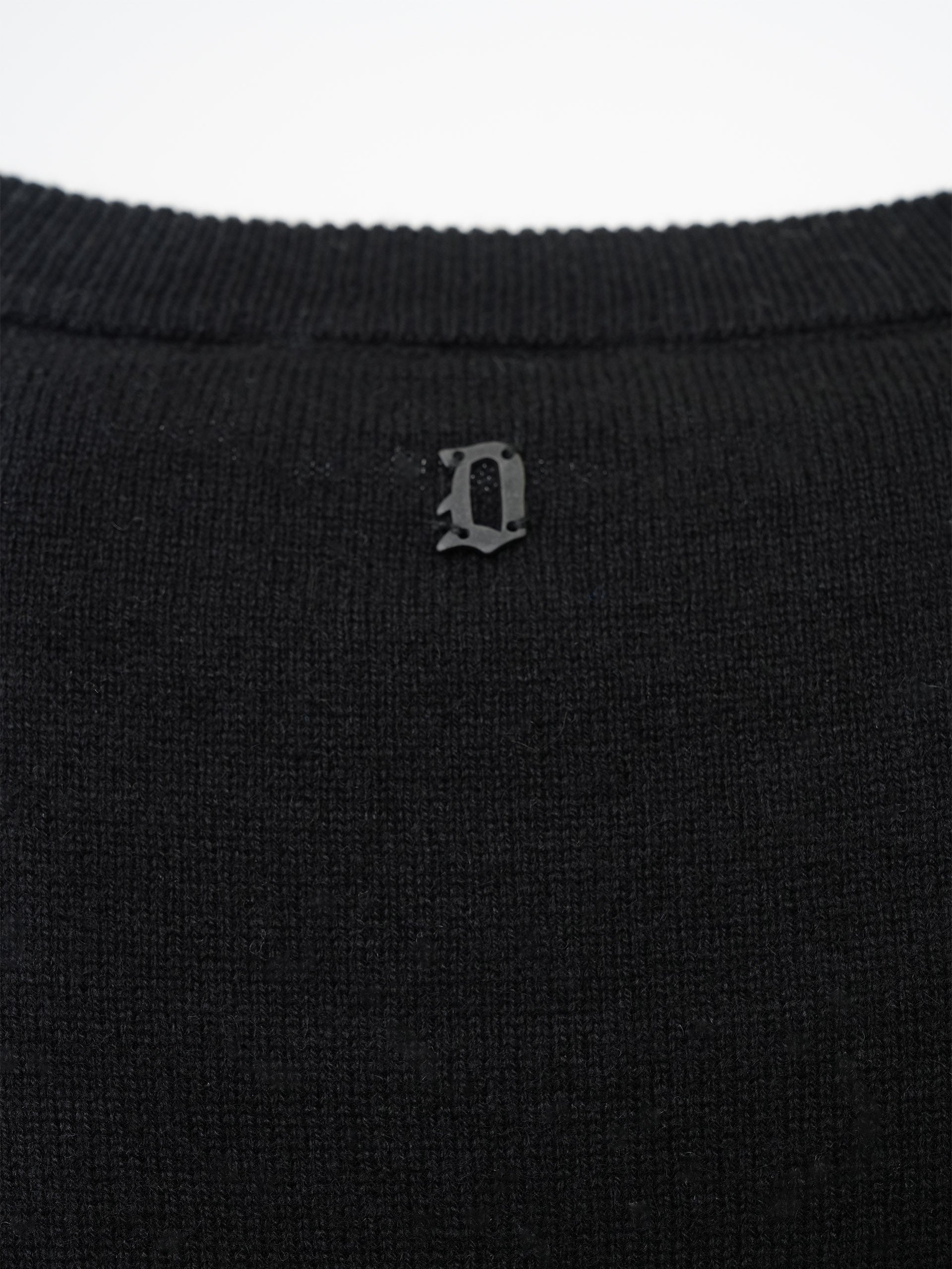 DONDUP - Pullover aus Kaschmir und Seide für Herren Schwarz - Black