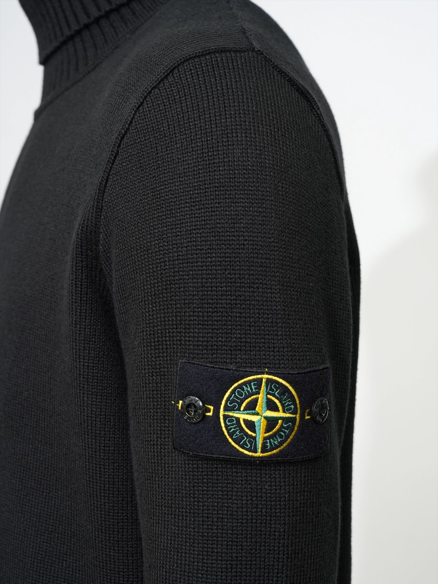 STONE ISLAND - Rollkragenpullover mit Logo für Herren