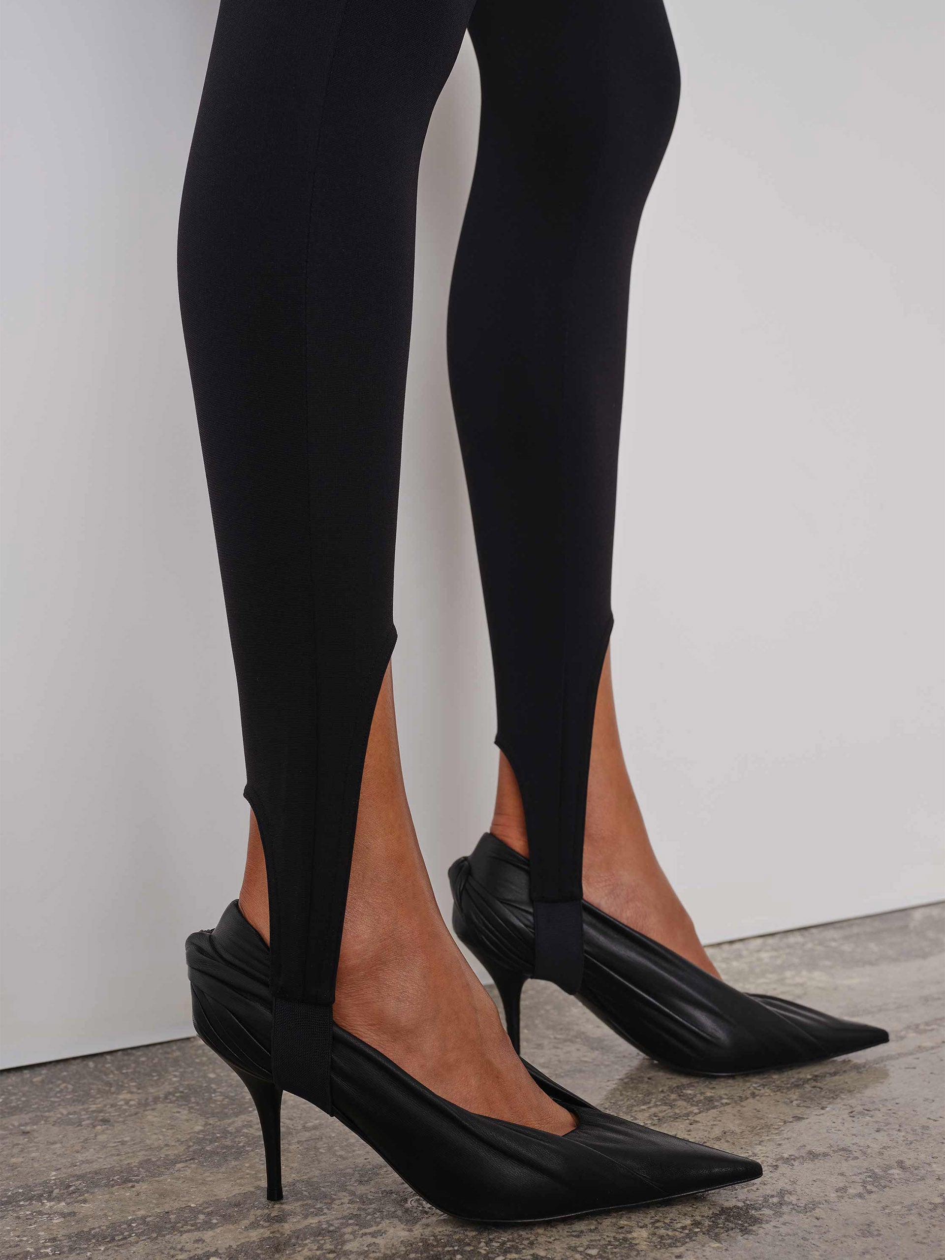 WARDROBE.NYC - Leggings Stirrup aus Viskose für Damen