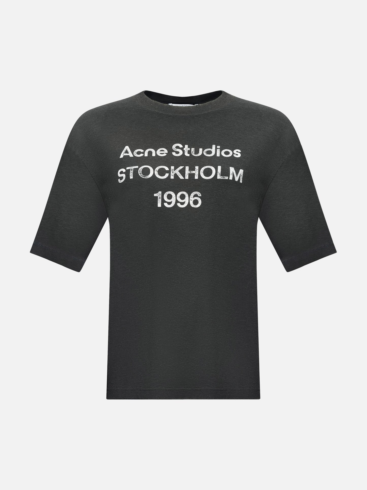 ACNE STUDIOS - T-Shirt mit Logo im Oversized-Fit