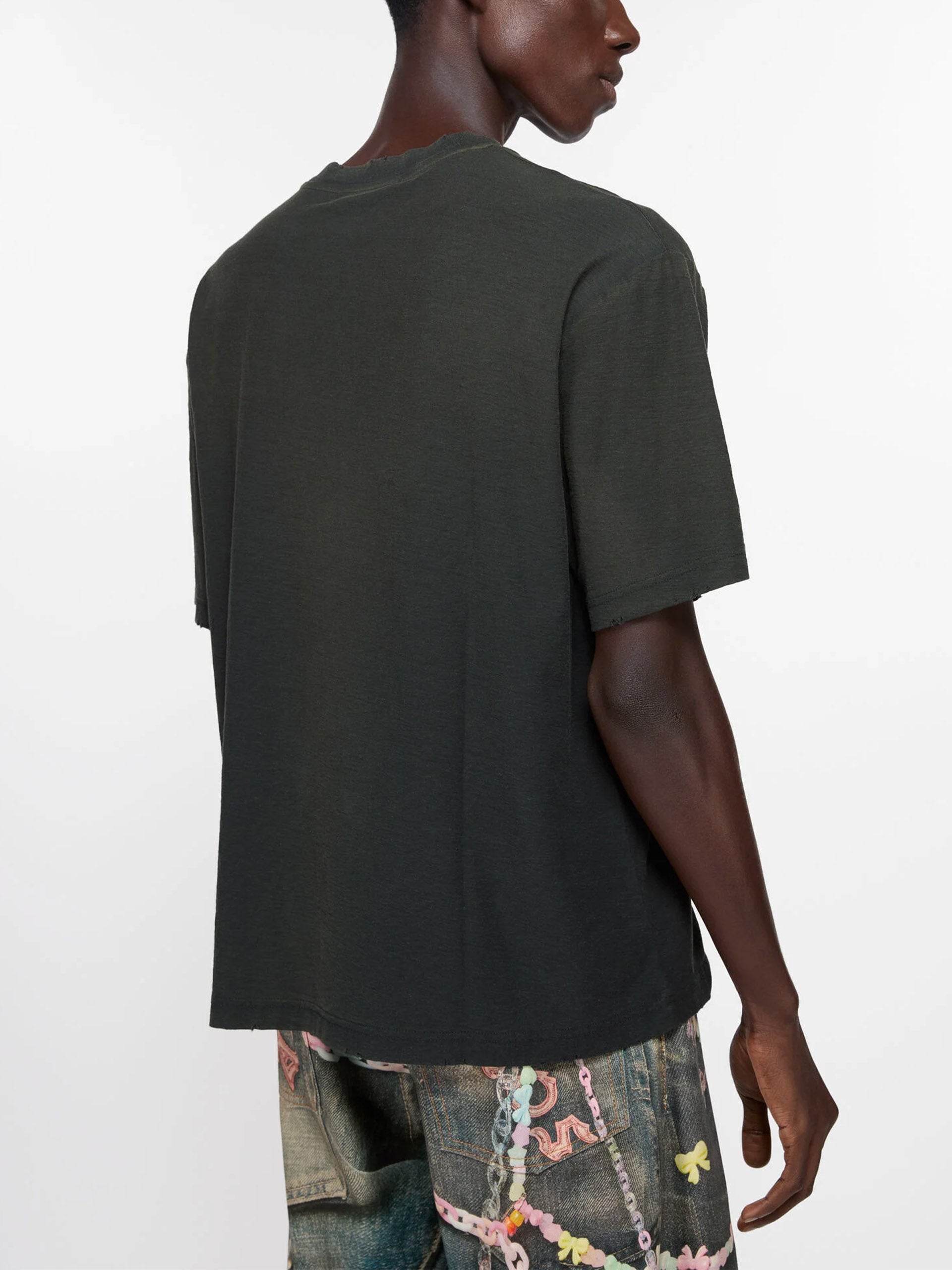 ACNE STUDIOS - T-Shirt mit Logo im Oversized-Fit