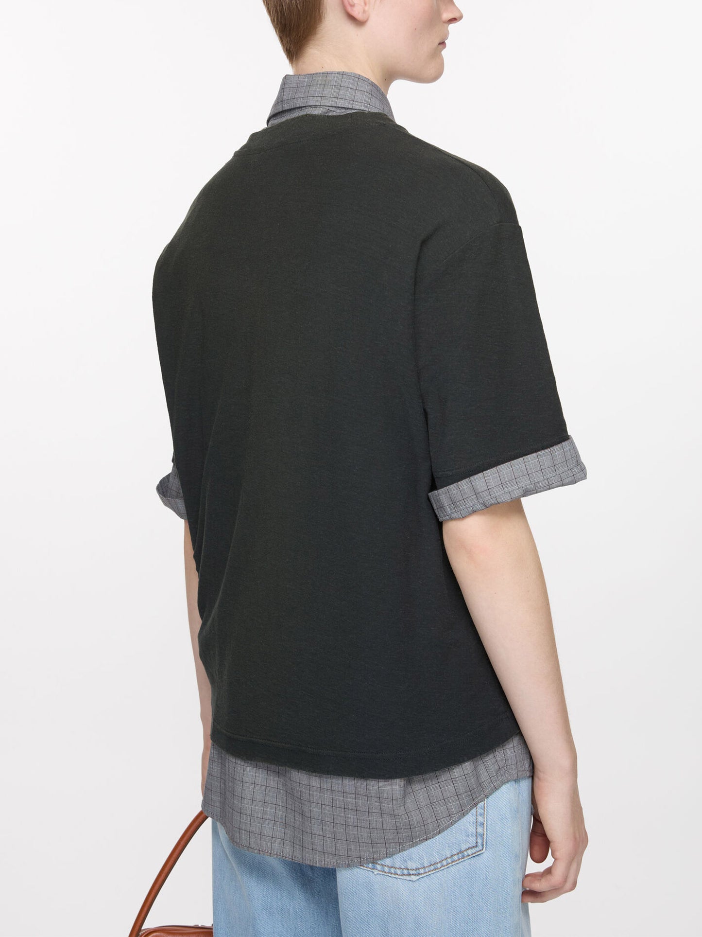 ACNE STUDIOS - T-Shirt mit Logo im Oversized-Fit