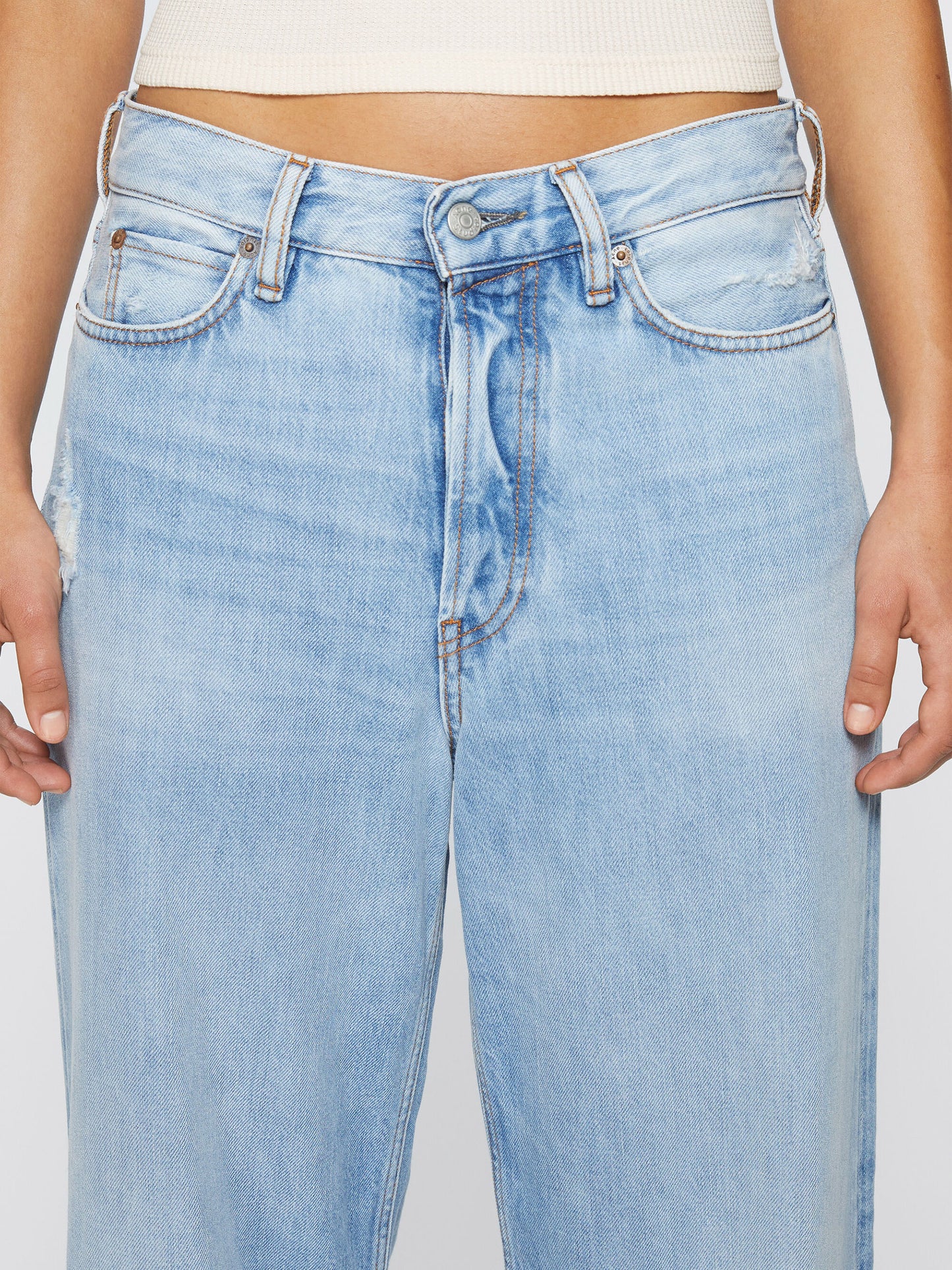 ACNE STUDIOS - Weite Low-Waist-Jeans für Damen