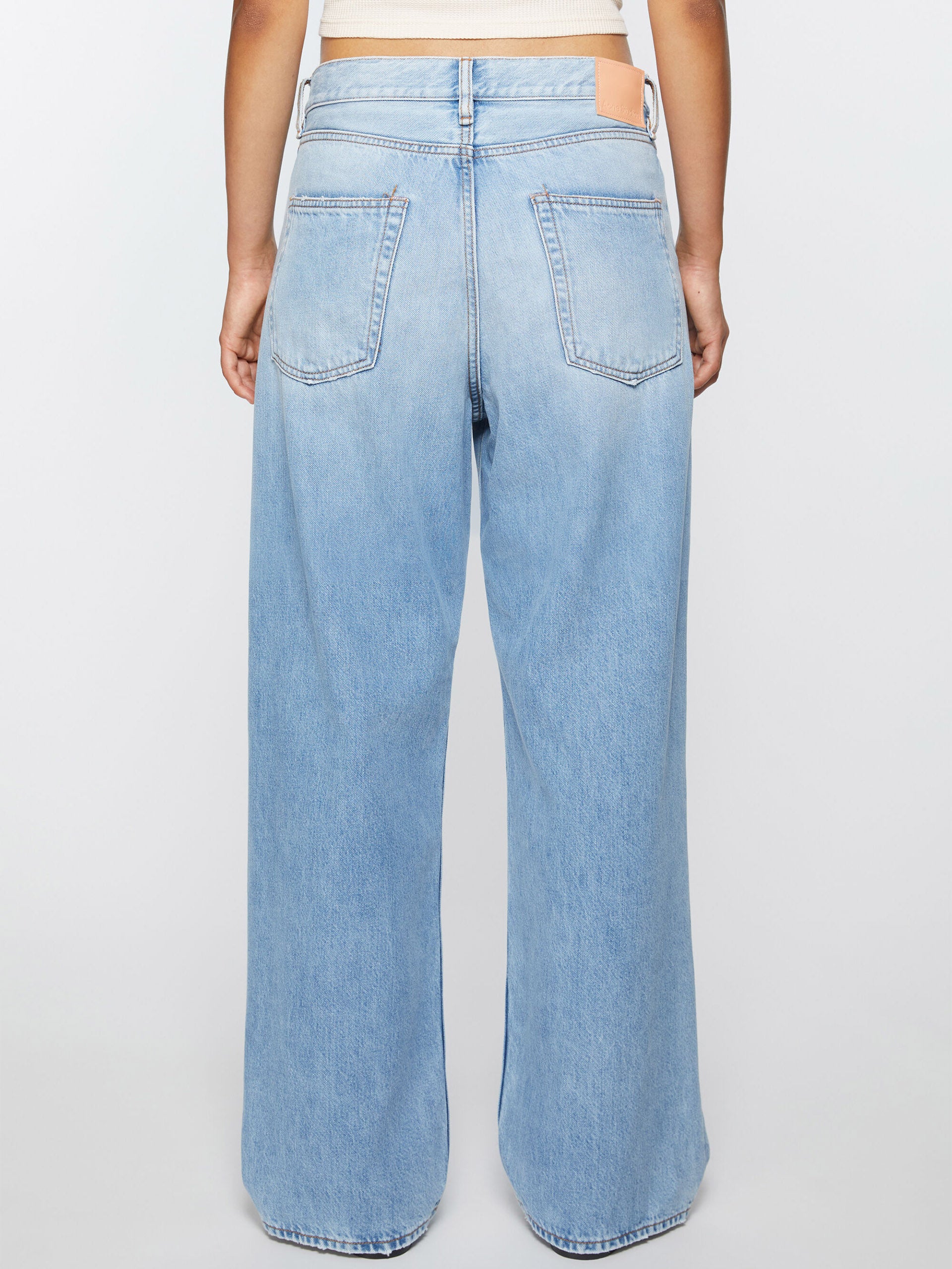 ACNE STUDIOS - Weite Low-Waist-Jeans für Damen