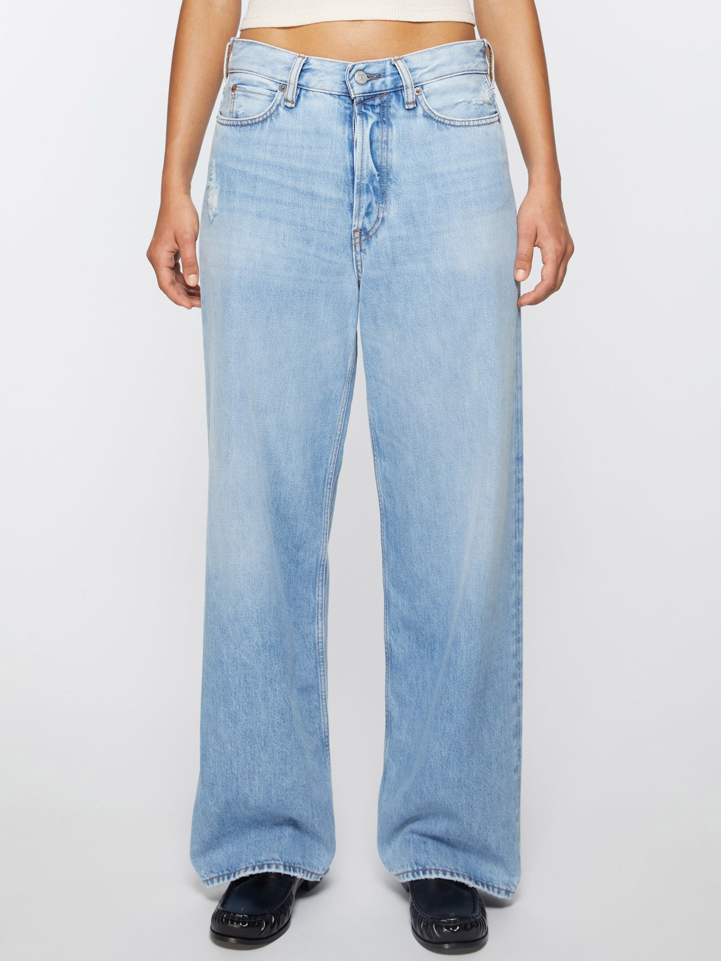 ACNE STUDIOS - Weite Low-Waist-Jeans für Damen