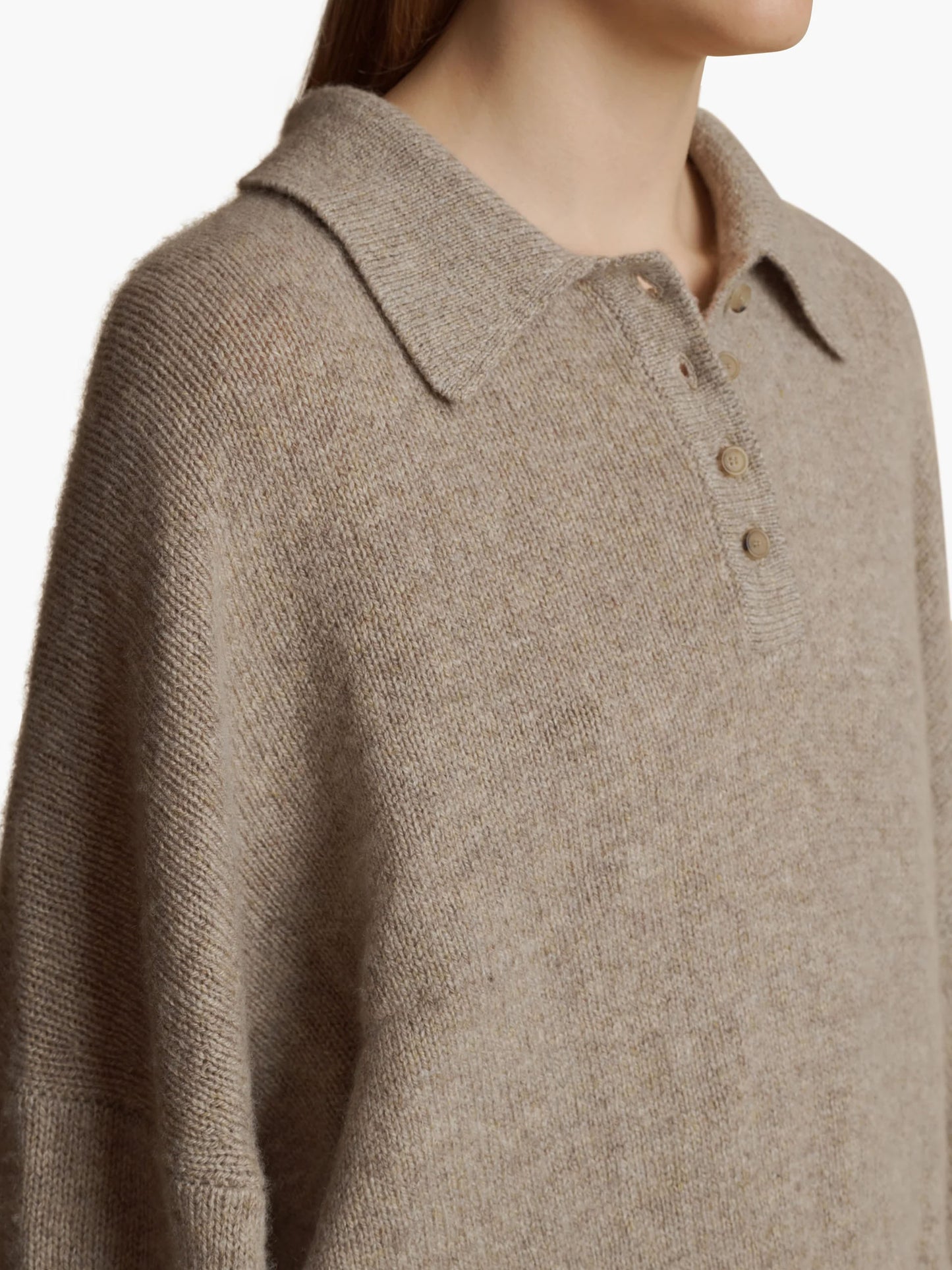 KHAITE - Pullover Rene mit Polo-Kragen für Damen