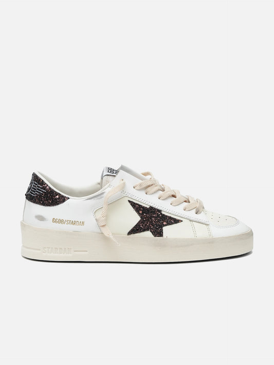 GOLDEN GOOSE - Sneaker Stardan mit Glitzer-Details für Damen