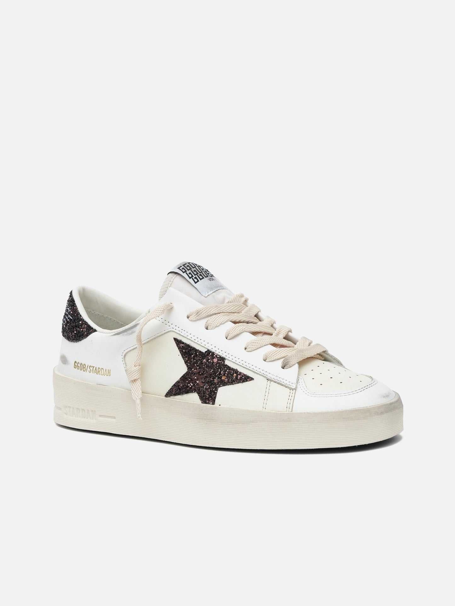 GOLDEN GOOSE - Sneaker Stardan mit Glitzer-Details für Damen