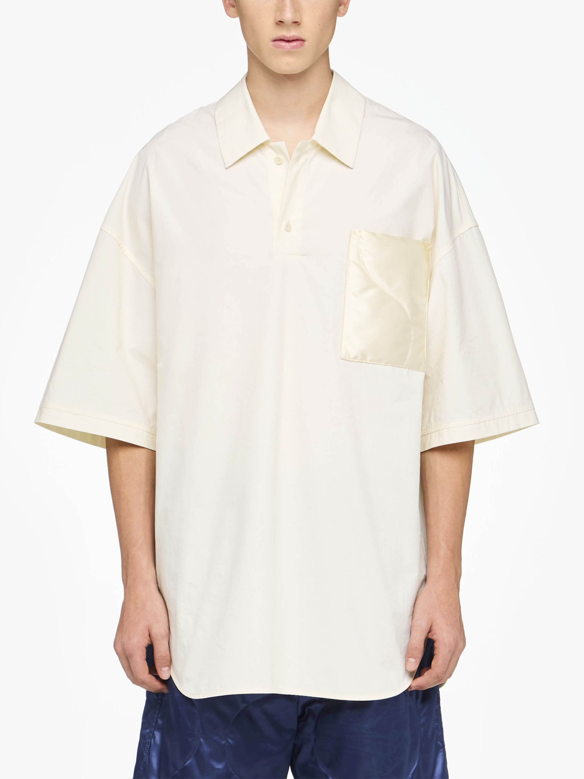 JW ANDERSON - Polo-Shirt mit Satin-Tasche für Herren