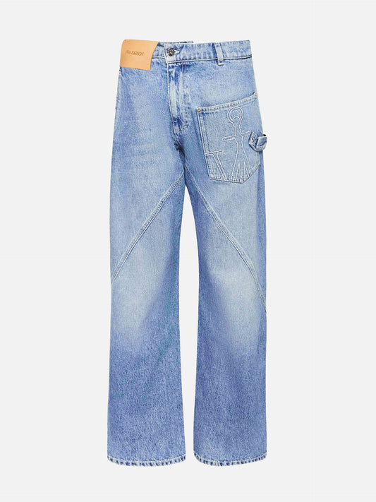 JW ANDERSON - Workwear-Jeans mit Logo für Damen