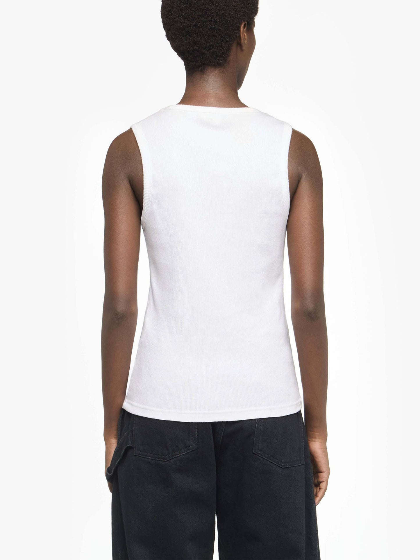 JW ANDERSON - Tank Top mit Anker-Logo für Damen Weiss - White