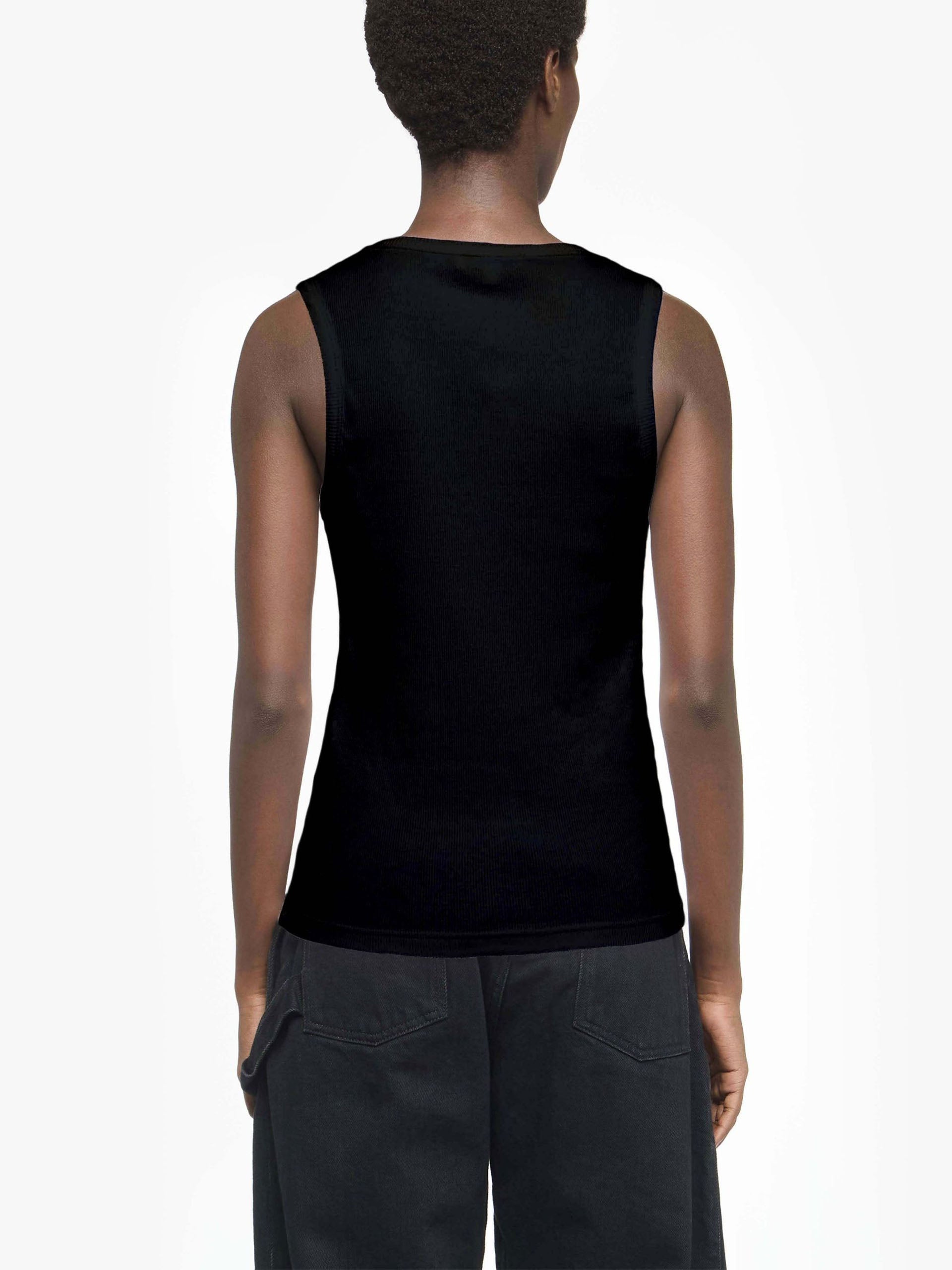 JW ANDERSON - Tank Top mit Anker-Logo für Damen Schwarz - Black