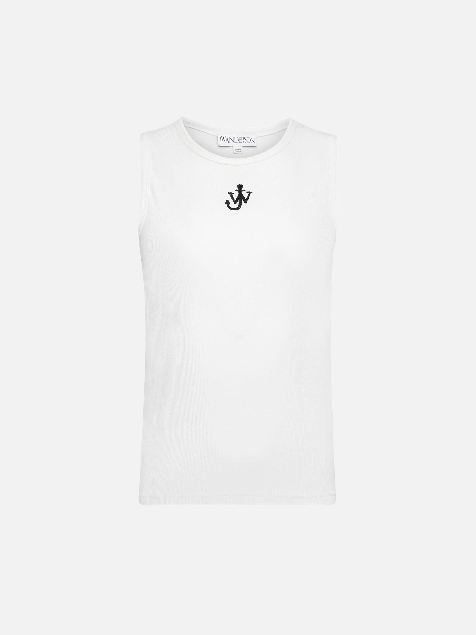 JW ANDERSON - Tank Top mit Anker-Logo für Damen Weiss - White