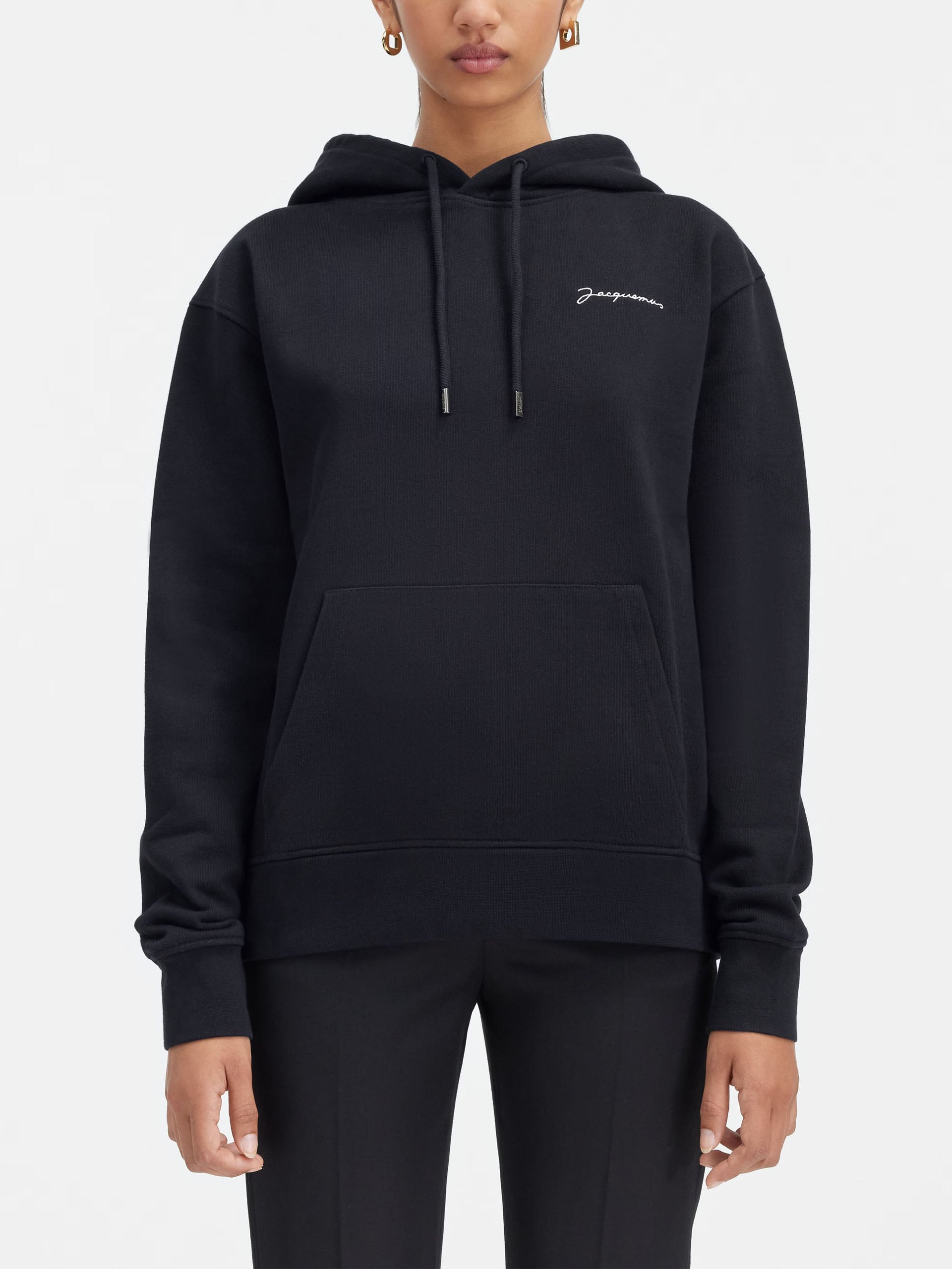 JACQUEMUS - Hoodie Brode mit Logo-Stickerei