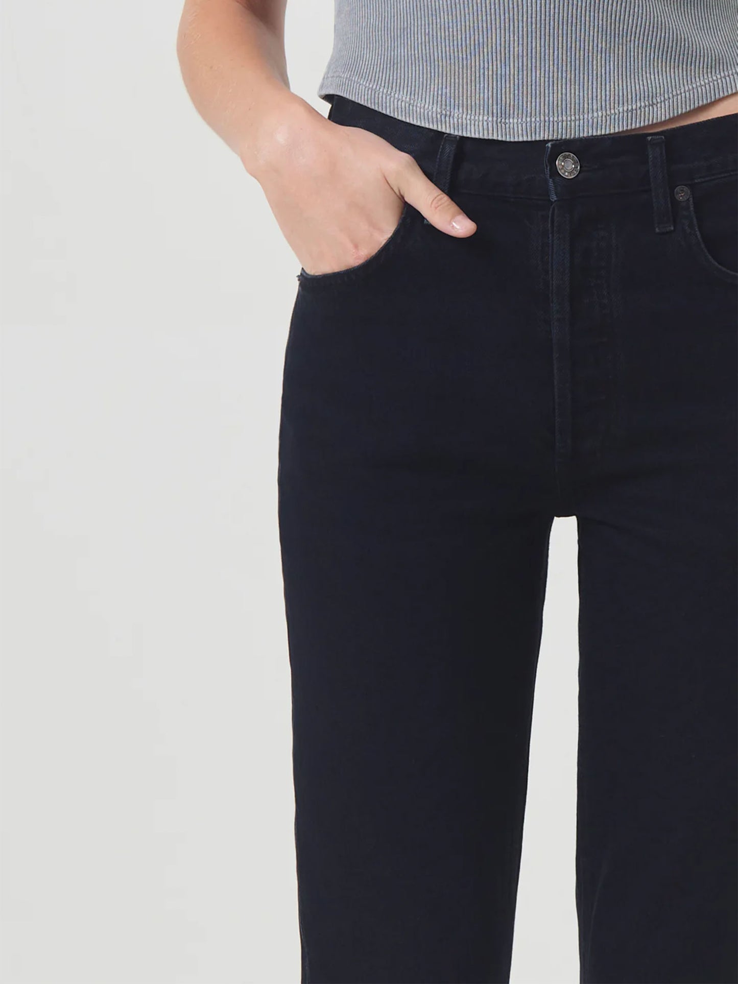 AGOLDE - Jeans Riley mit hohem Bund für Damen