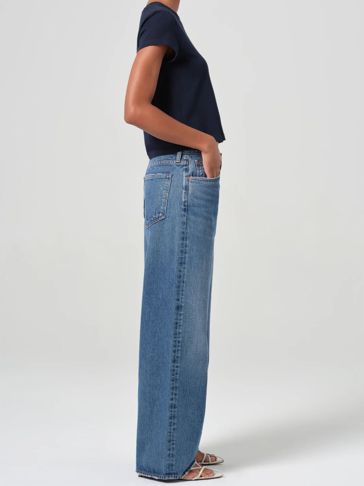 AGOLDE - Jeans Low Slung Baggy für Damen