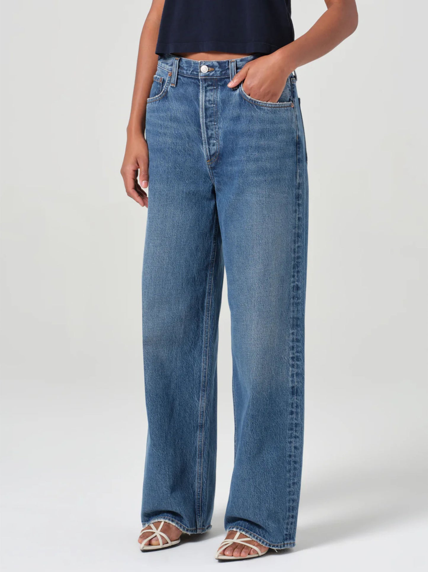 AGOLDE - Jeans Low Slung Baggy für Damen