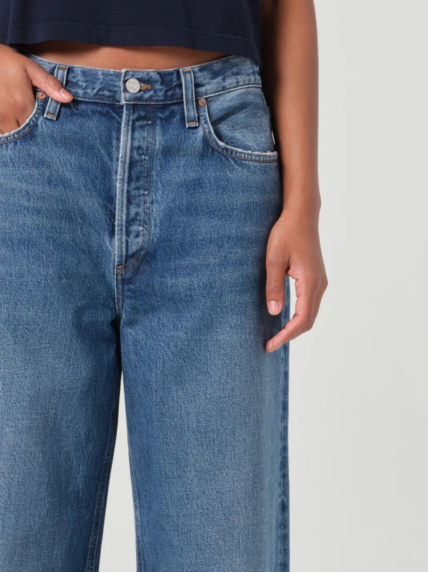 AGOLDE - Jeans Low Slung Baggy für Damen