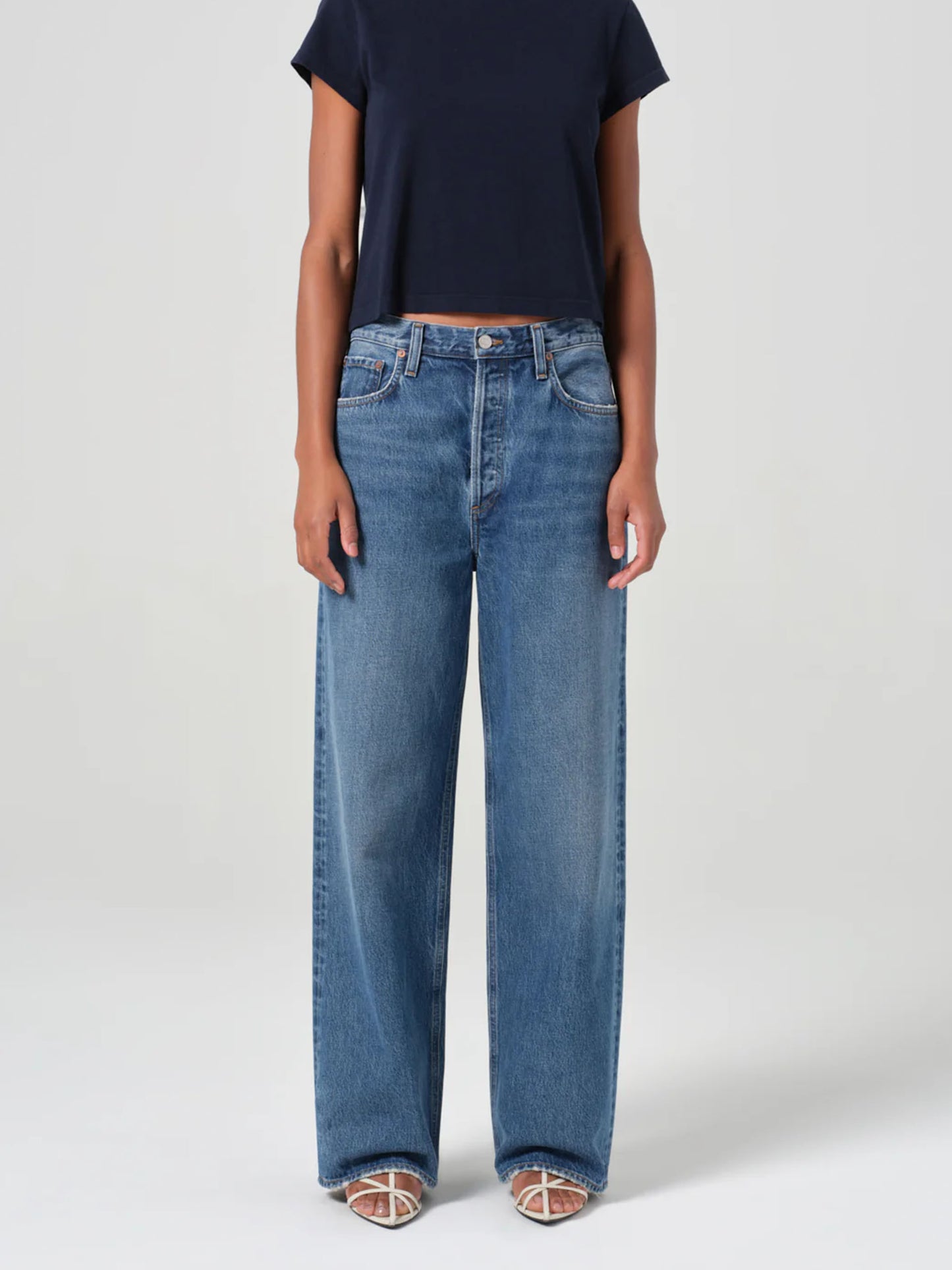 AGOLDE - Jeans Low Slung Baggy für Damen