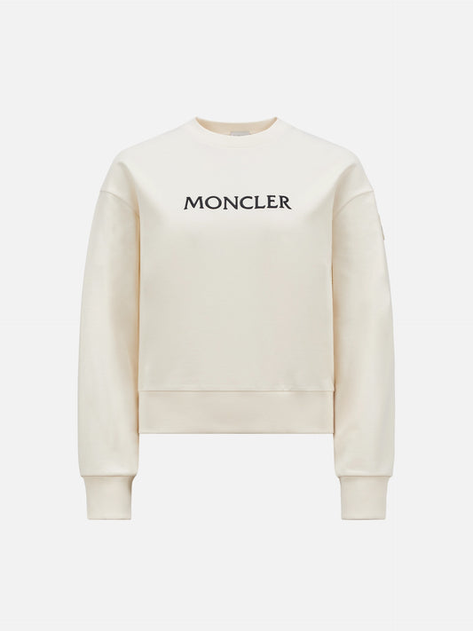 MONCLER - Logo-Sweatshirt aus Baumwolle für Damen