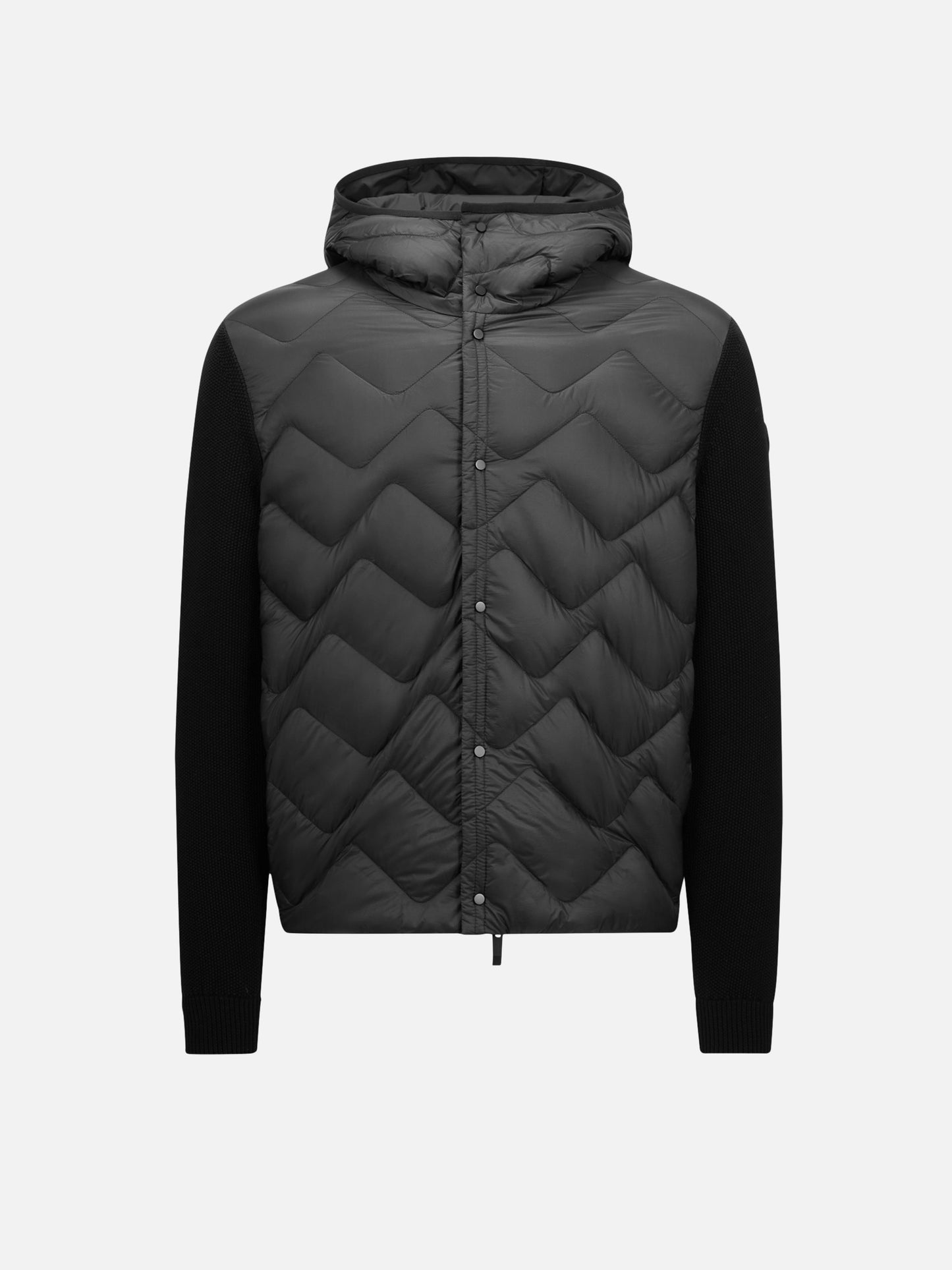 MONCLER - Daunen-Strickjacke mit Kapuze für Herren