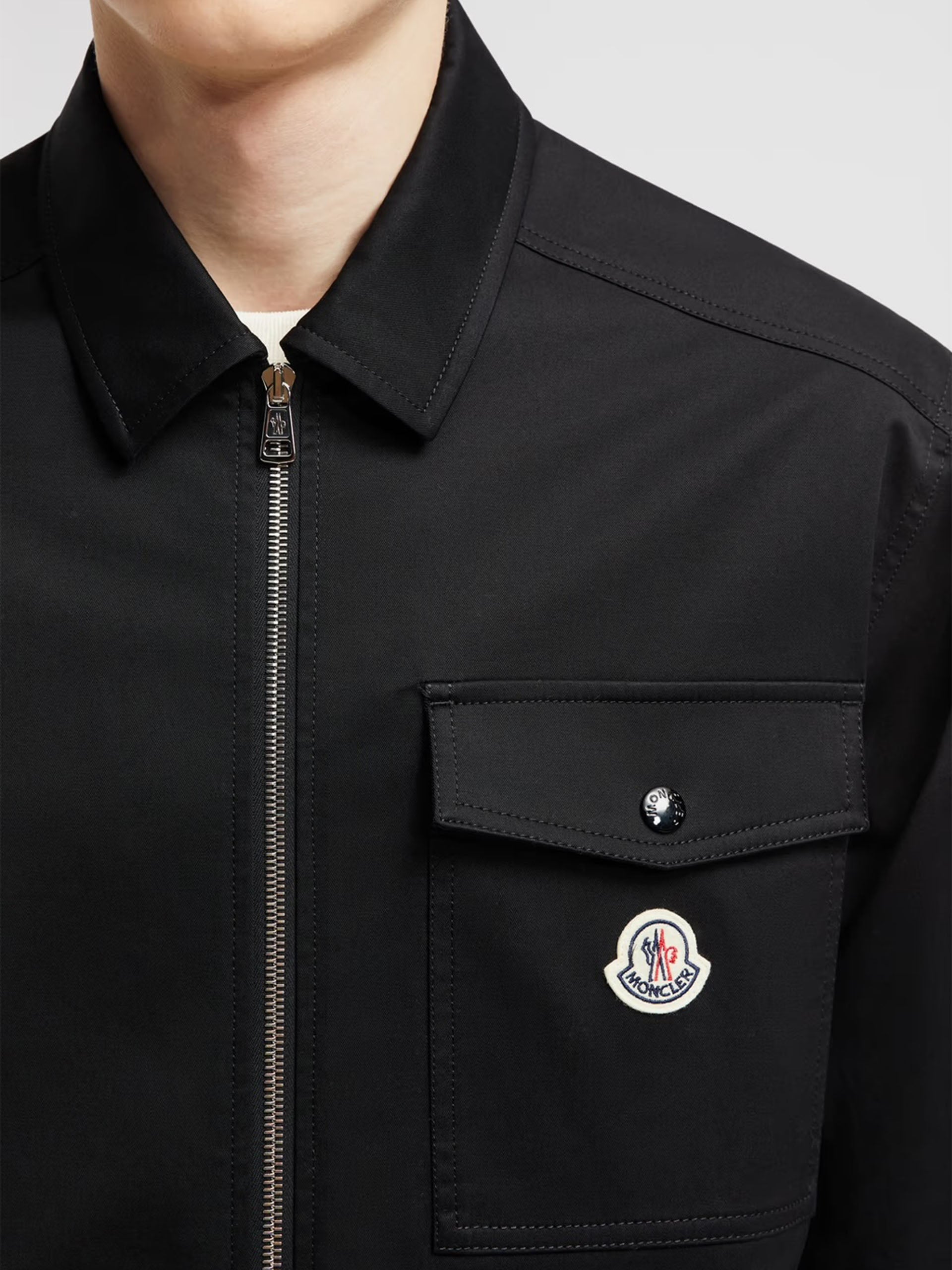 MONCLER - Overshirt mit Logo für Herren