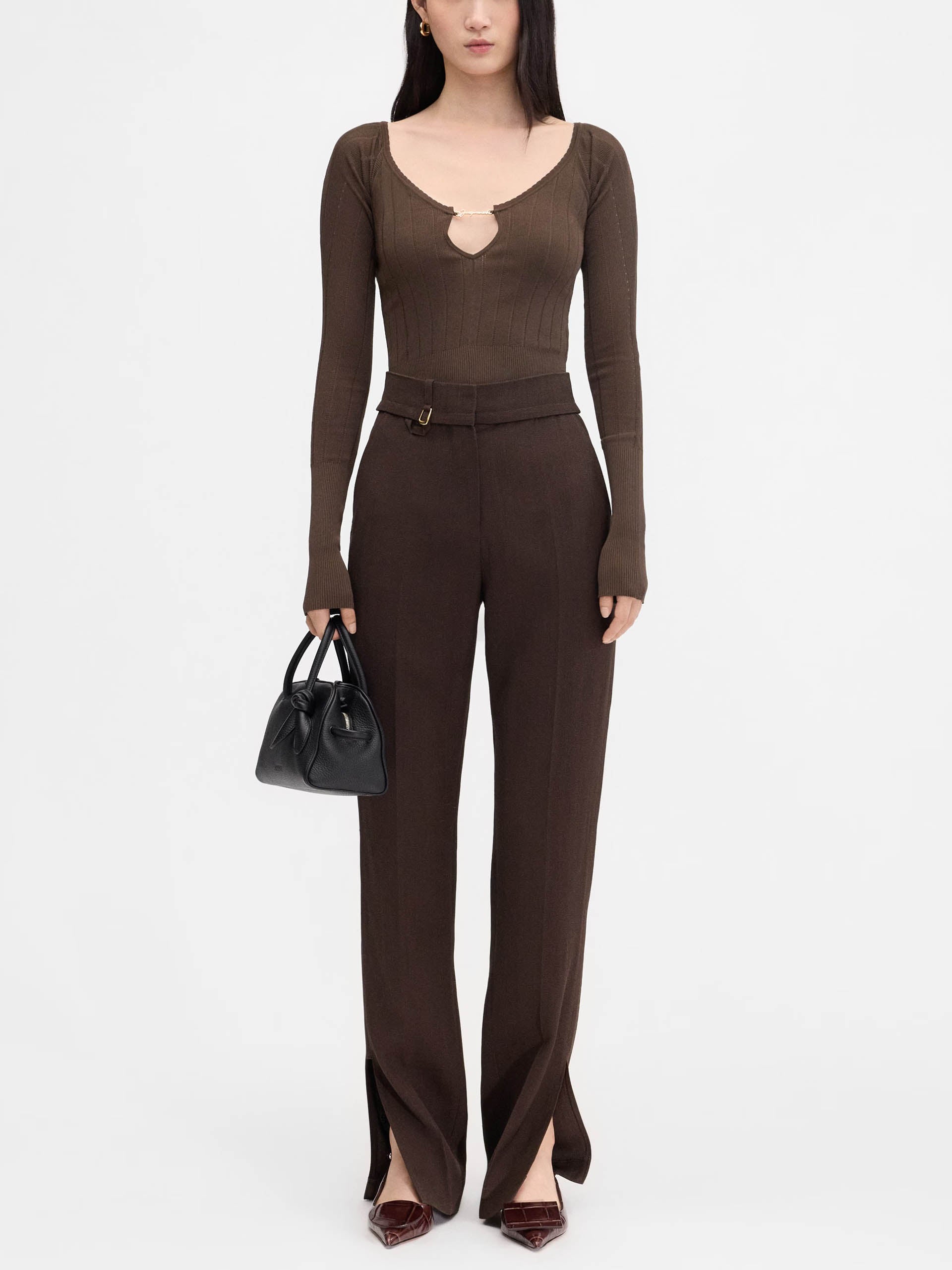 JACQUEMUS - Langarm-Top Pralù für Damen