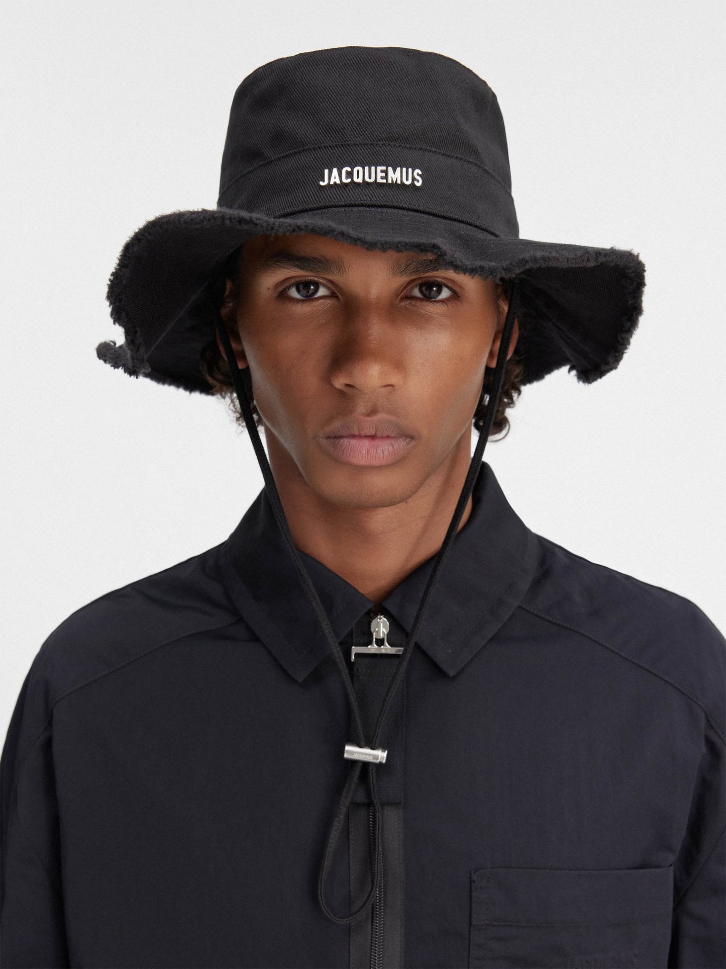 JACQUEMUS - Fischerhut Le Bob Artichaut aus Baumwolle in Schwarz - Black