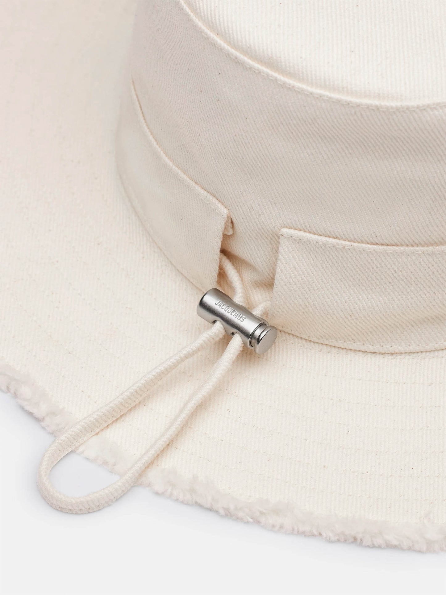 JACQUEMUS - Fischerhut Le Bob Artichaut aus Baumwolle in Off-White