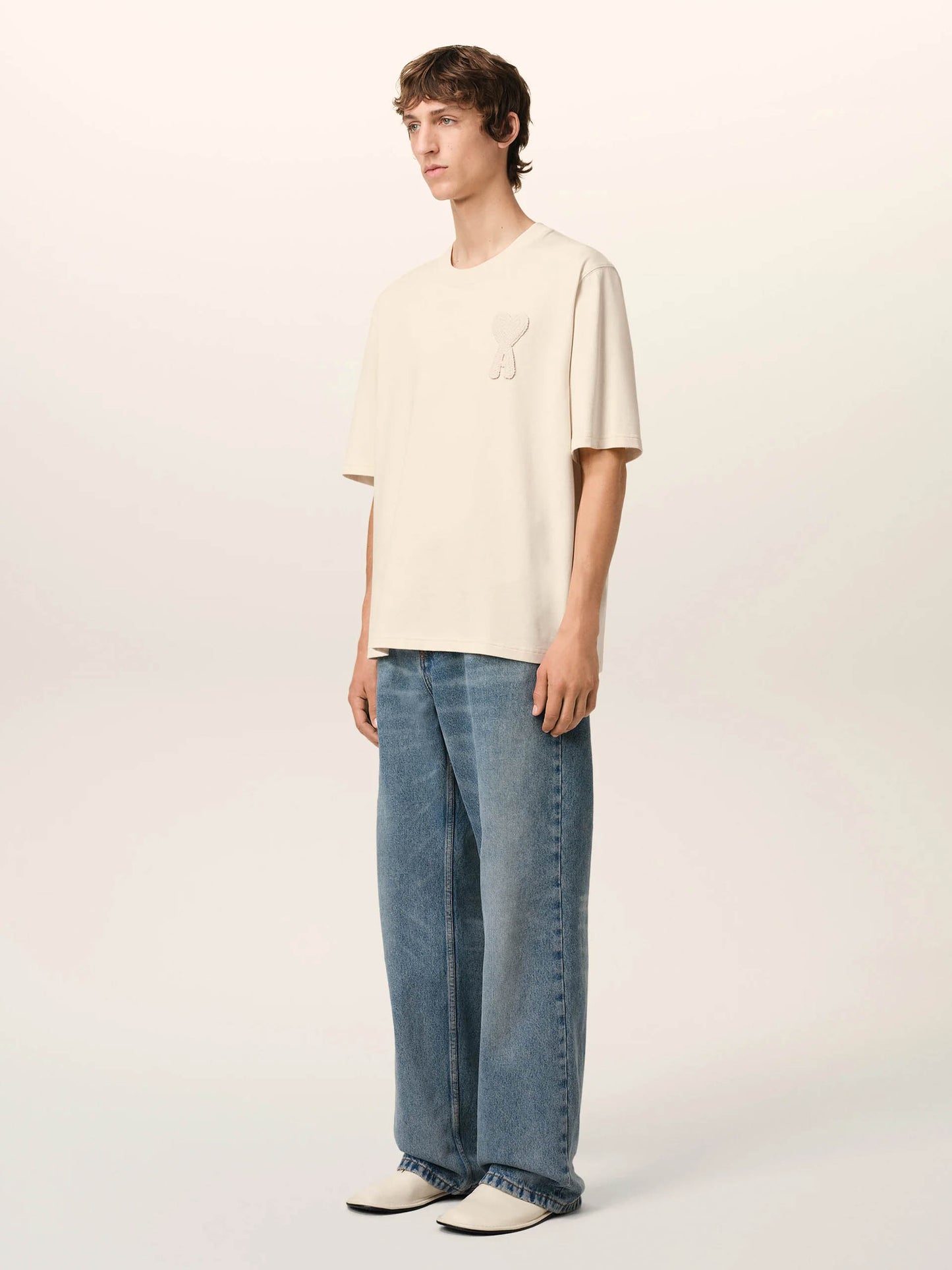 AMI PARIS - Oversized-T-Shirt Ami De Coeur für Herren