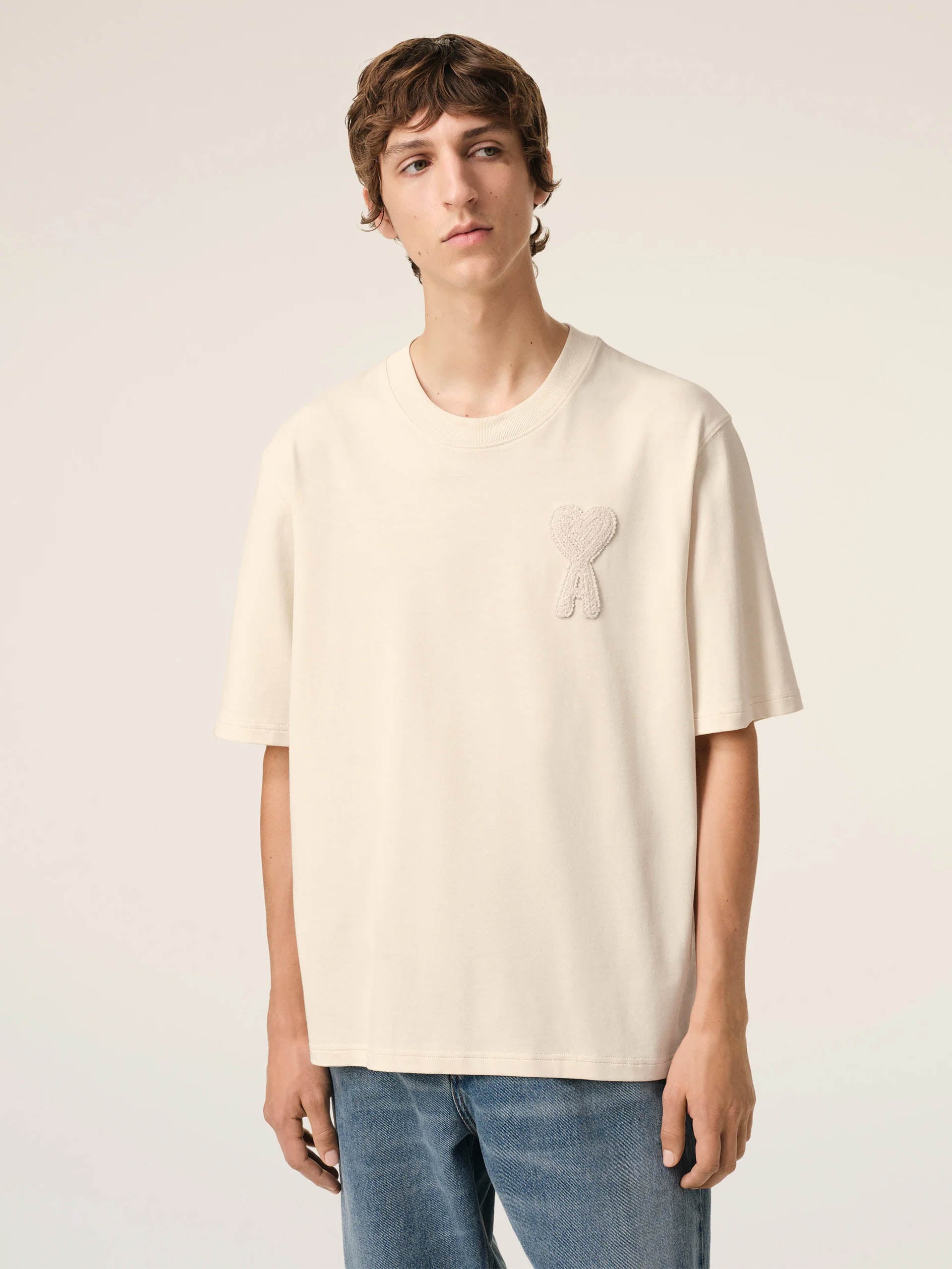 AMI PARIS - Oversized-T-Shirt Ami De Coeur für Herren