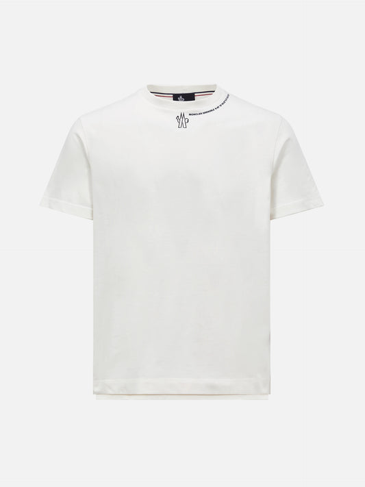 MONCLER GRENOBLE - T-Shirt aus Baumwolle mit Logo für Herren