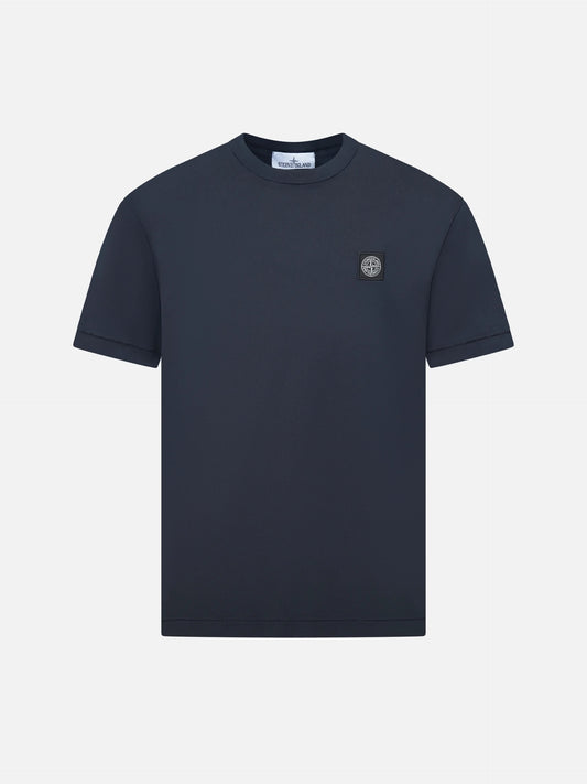 STONE ISLAND - T-Shirt mit Kompass-Logo für Herren in Dunkelblau - Dark blue