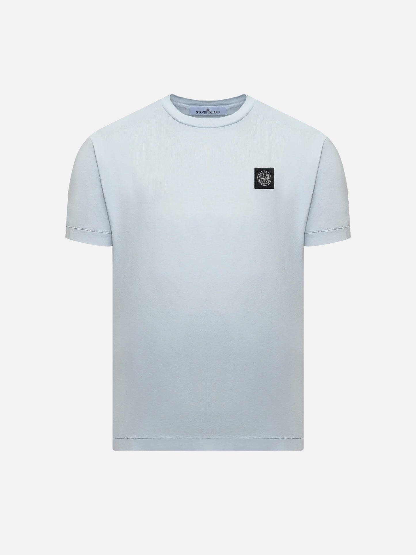 STONE ISLAND - T-Shirt mit Kompass-Logo für Herren in Hellblau - Light blue