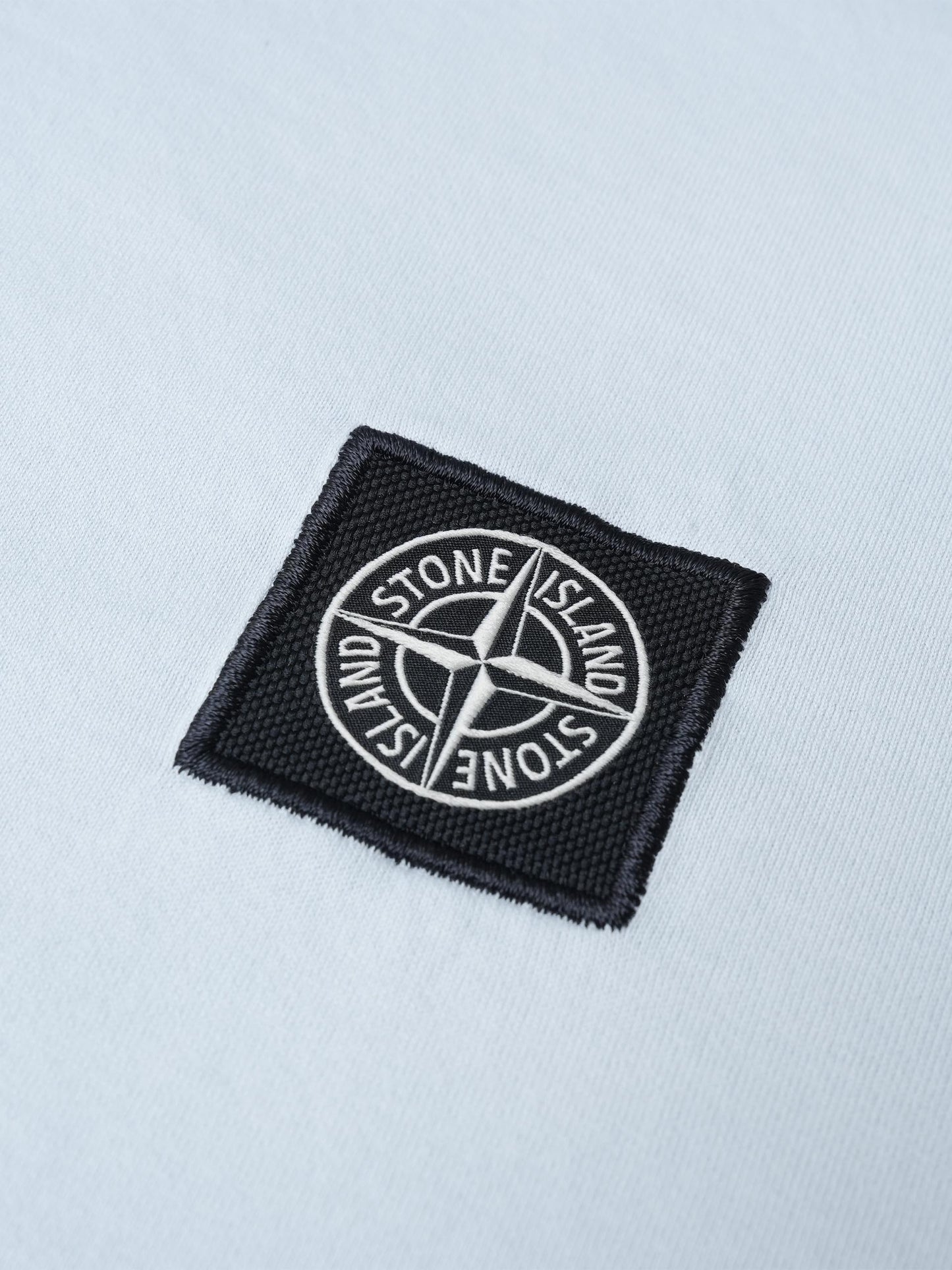 STONE ISLAND - T-Shirt mit Kompass-Logo für Herren in Hellblau - Light blue