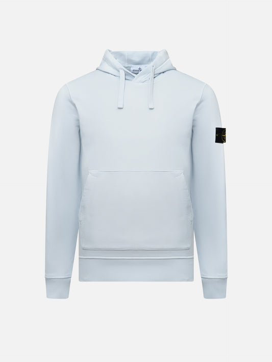 STONE ISLAND - Hoodie mit Kompass-Patch für Herren in Hellblau - Light blue