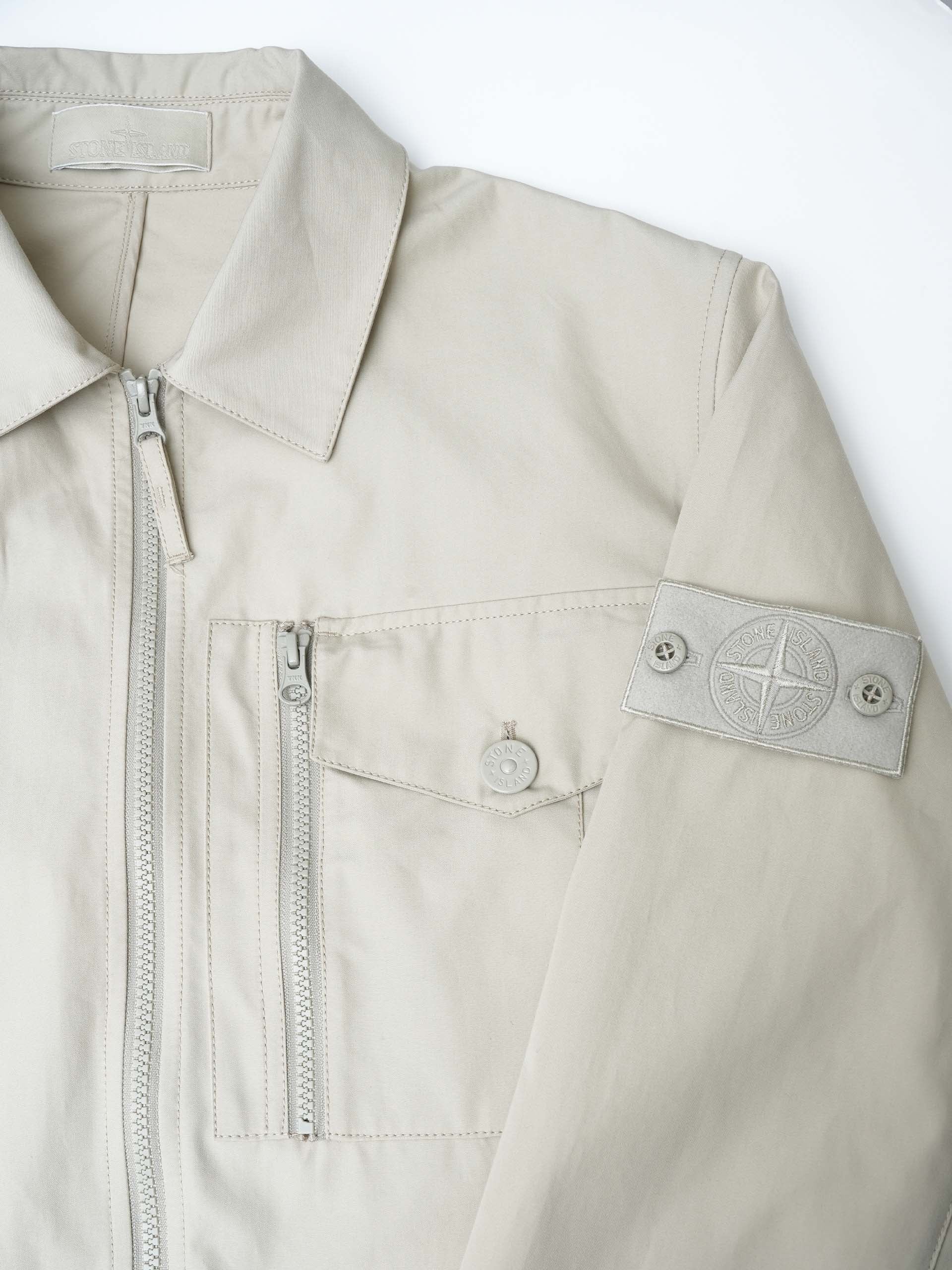 STONE ISLAND - Overshirt Ghost mit Reißverschluss für Herren