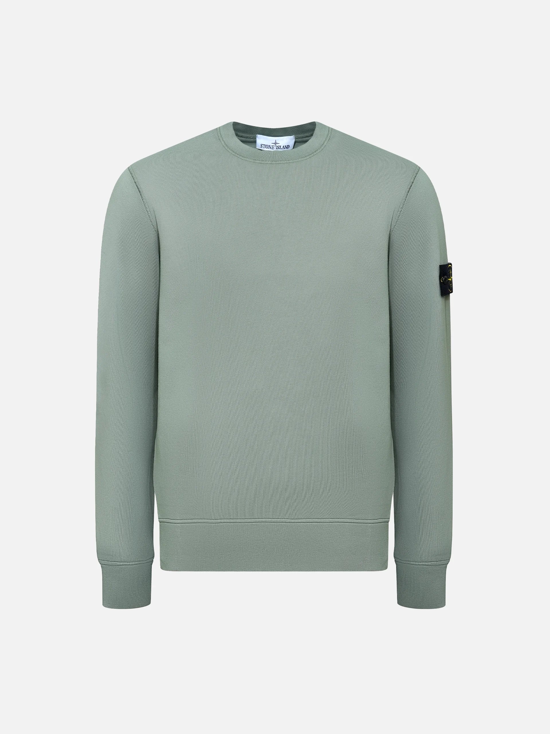 STONE ISLAND - Sweatshirt mit Logo-Patch für Herren