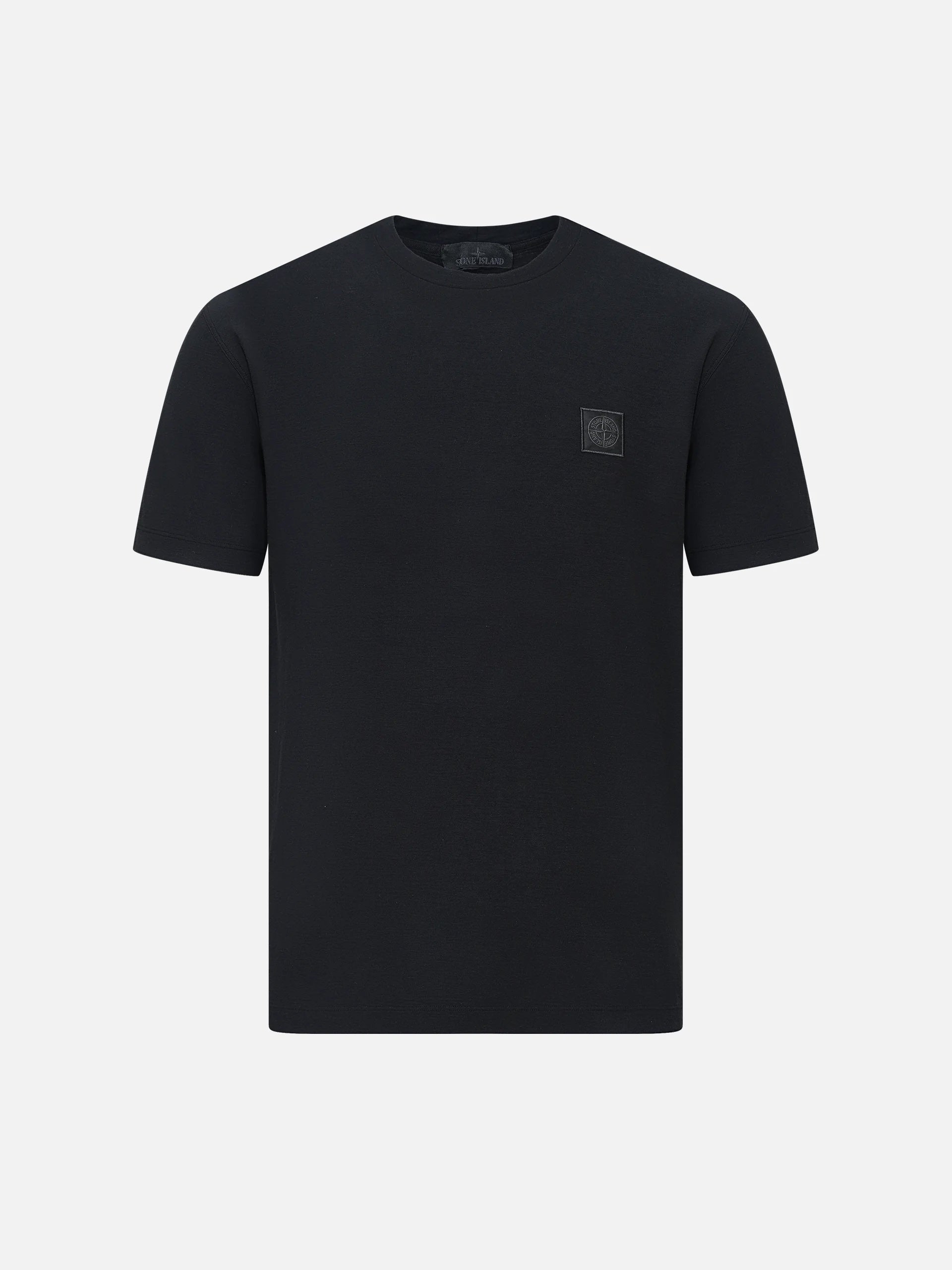 STONE ISLAND - T-Shirt Ghost mit Logo-Patch für Herren