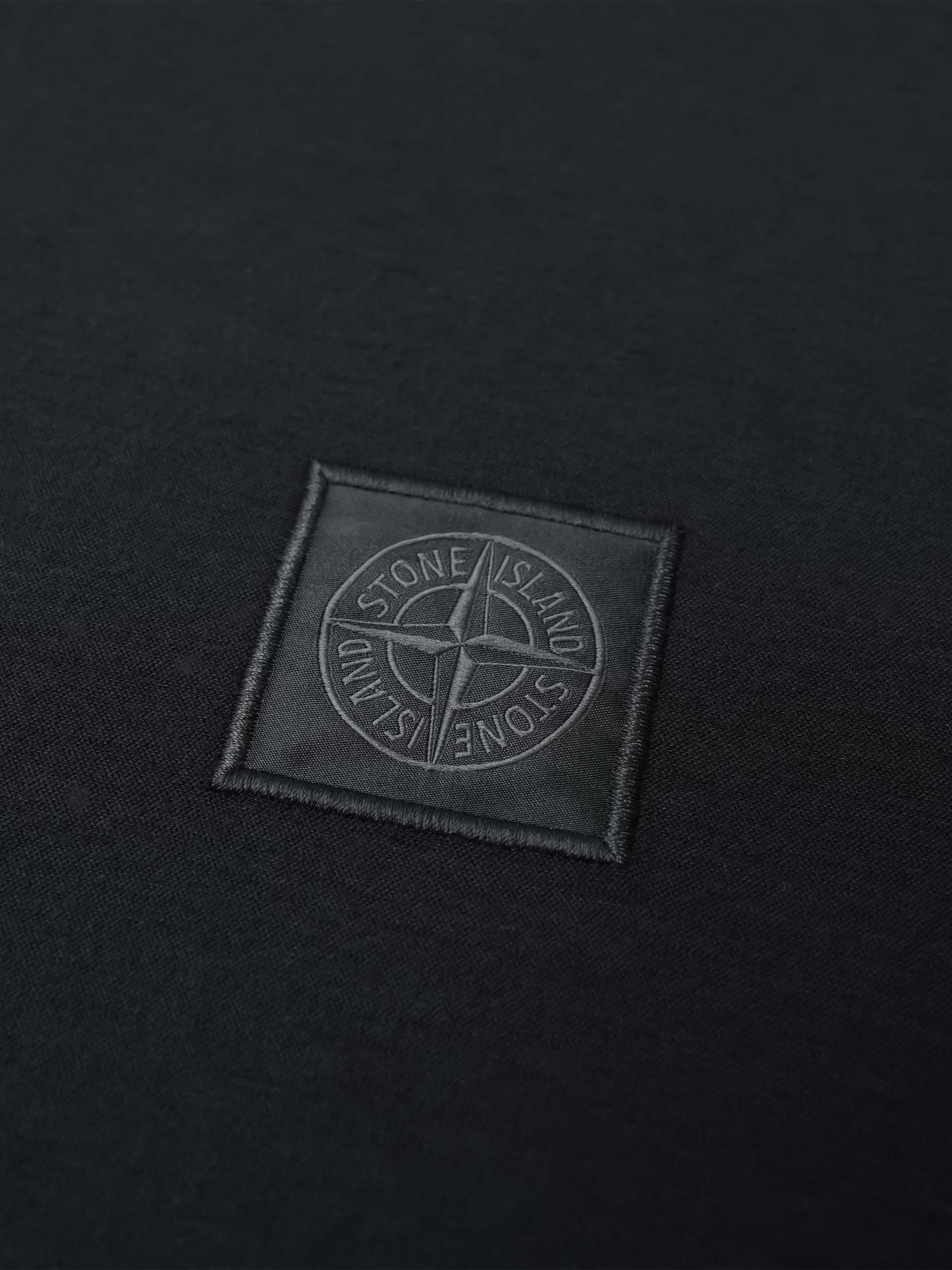 STONE ISLAND - T-Shirt Ghost mit Logo-Patch für Herren