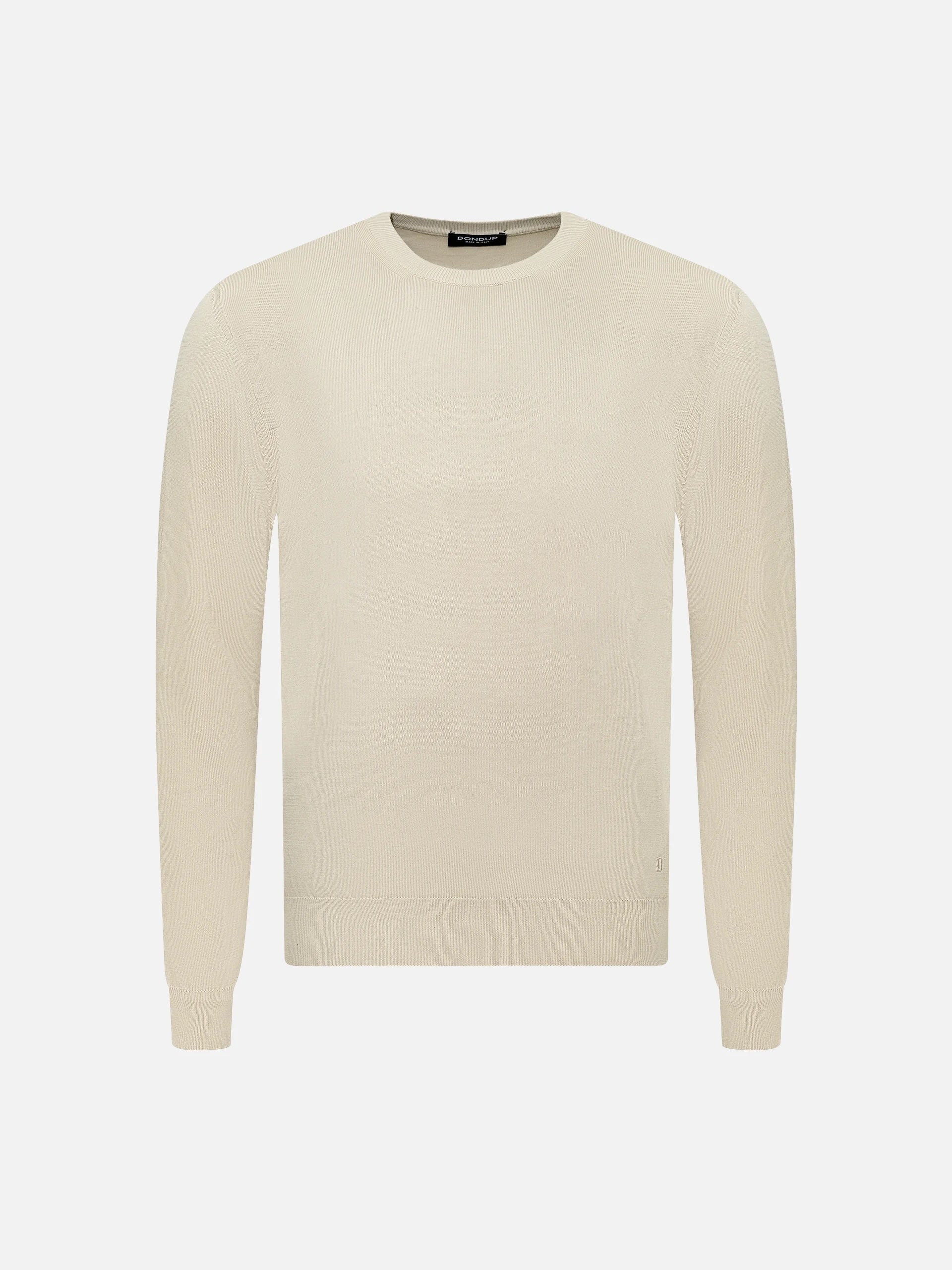 DONDUP - Pullover aus Baumwolle für Herren in Creme Beige - Cream Beige