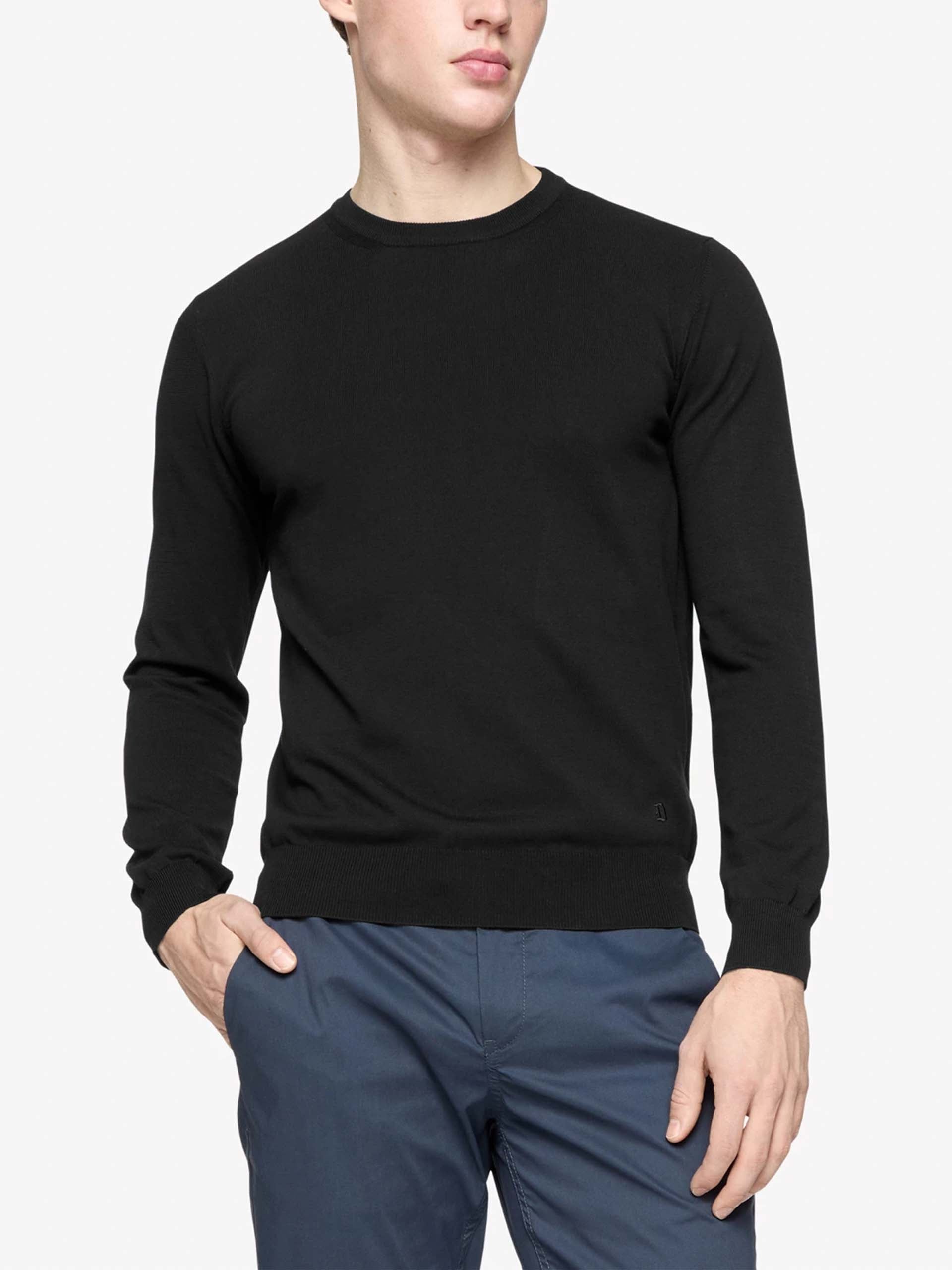 DONDUP - Pullover aus Baumwolle für Herren in Schwarz - Black