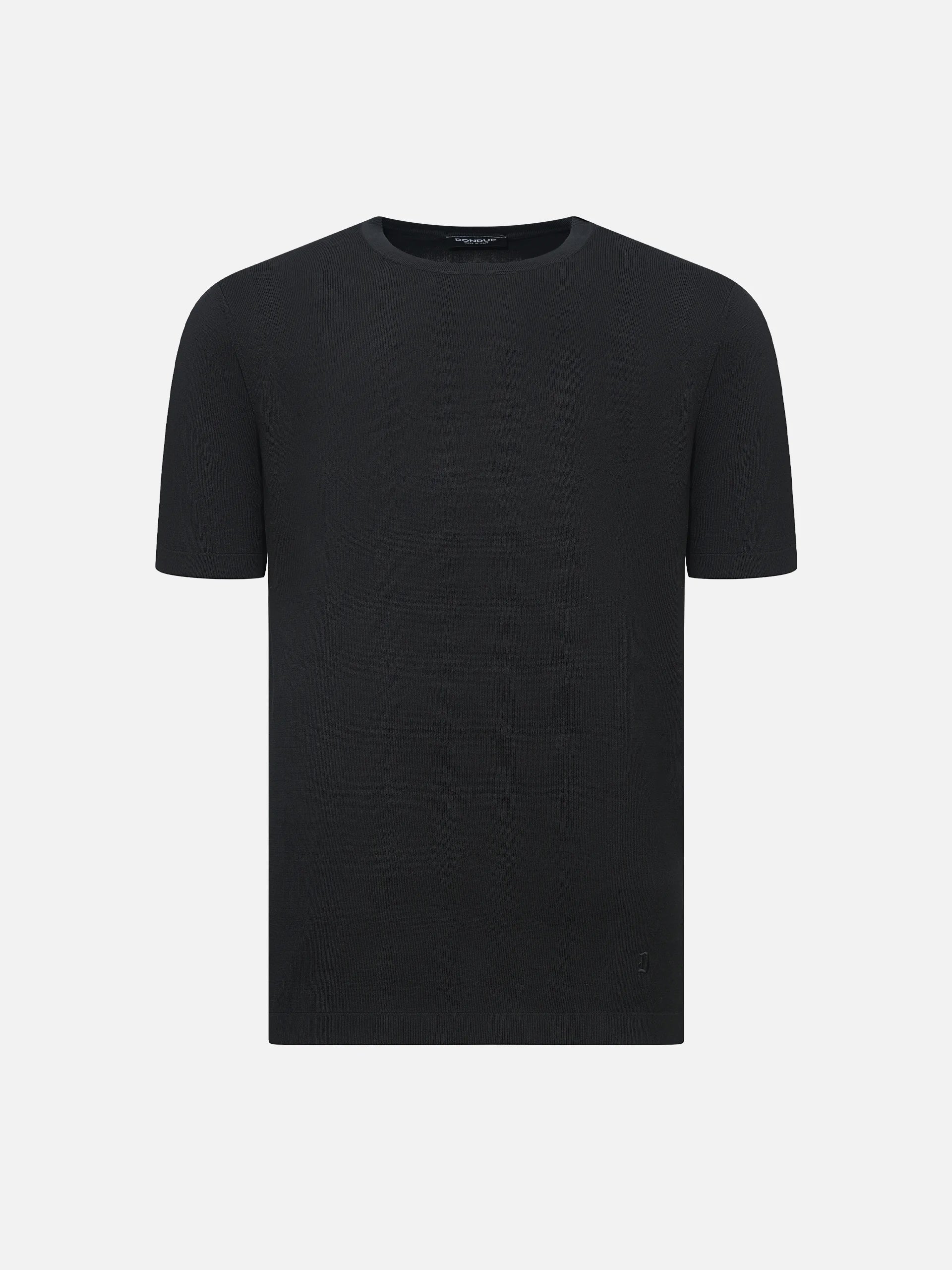 DONDUP - Gestricktes T-Shirt für Herren in Schwarz - Black