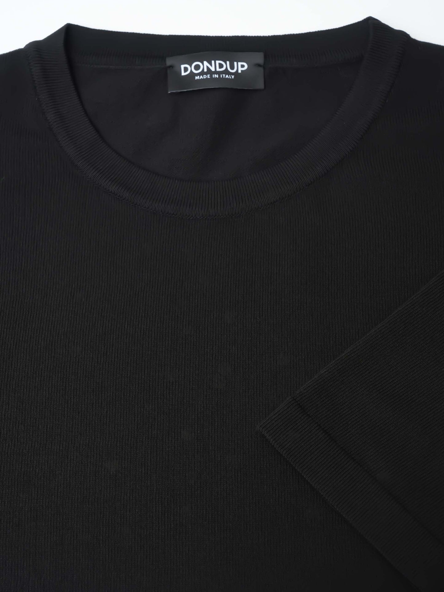 DONDUP - Gestricktes T-Shirt für Herren in Schwarz - Black