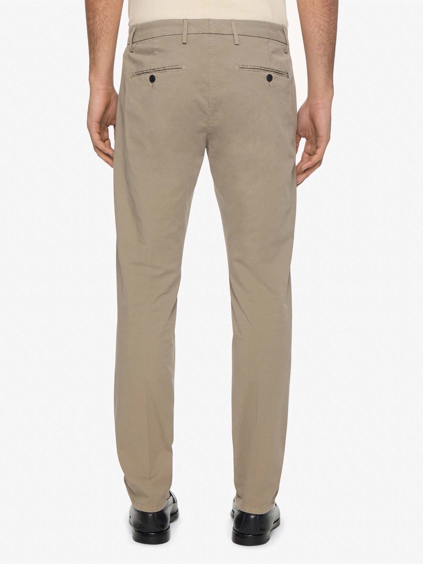 DONDUP - Chino-Hose Ral für Herren in Taupe Beige