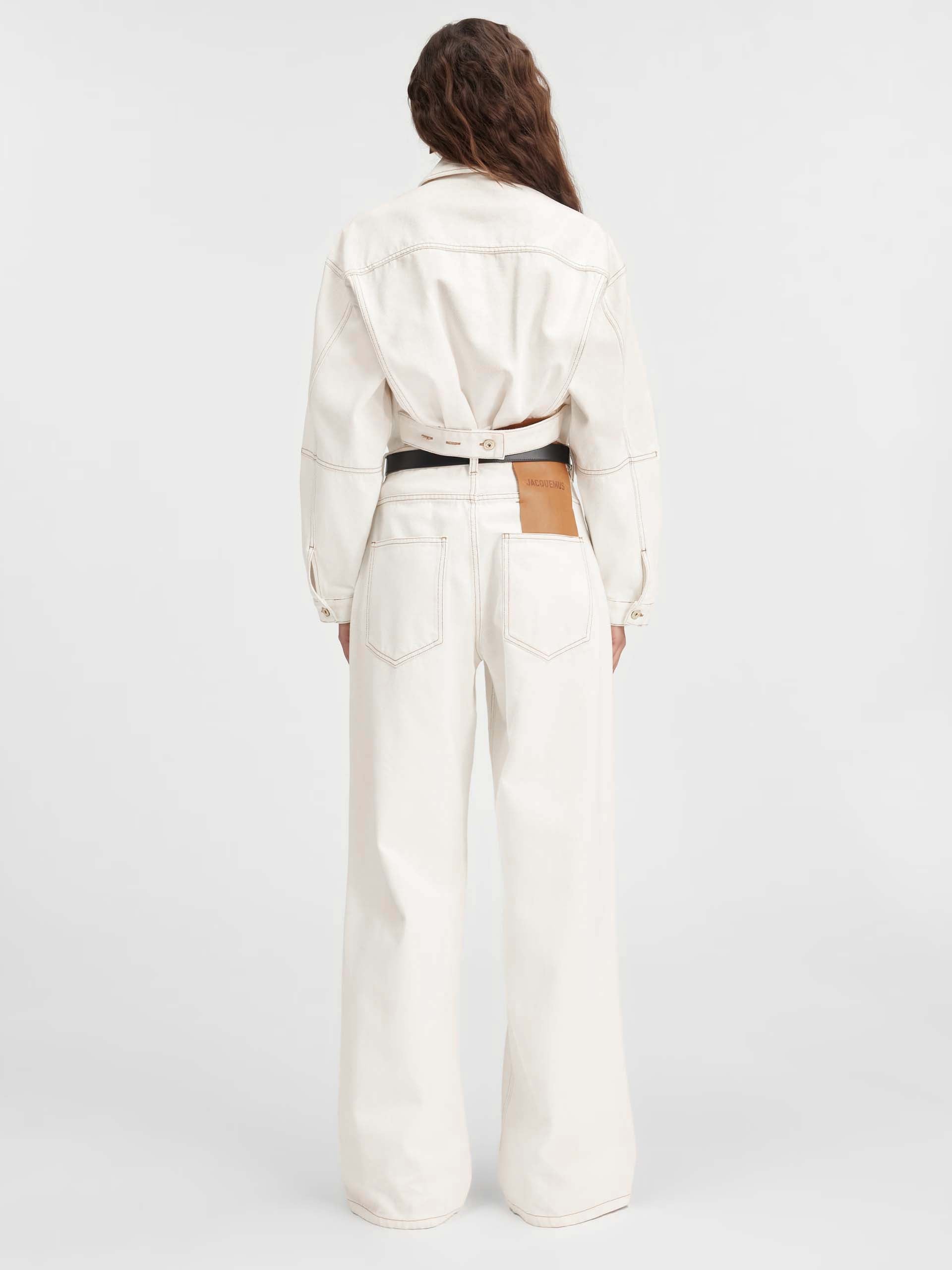 JACQUEMUS - Jeansjacke La Veste De-Nîmes für Damen in Weiß - White