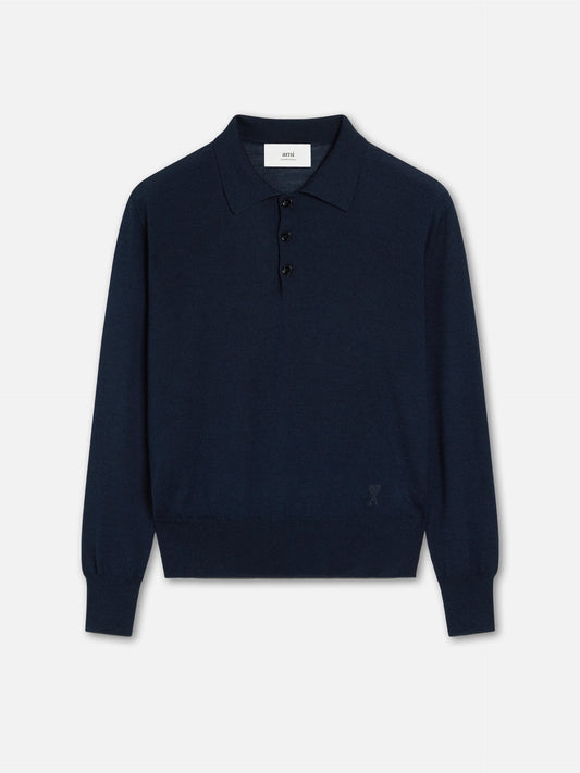 AMI PARIS - Polopullover aus Feinstrick für Herren